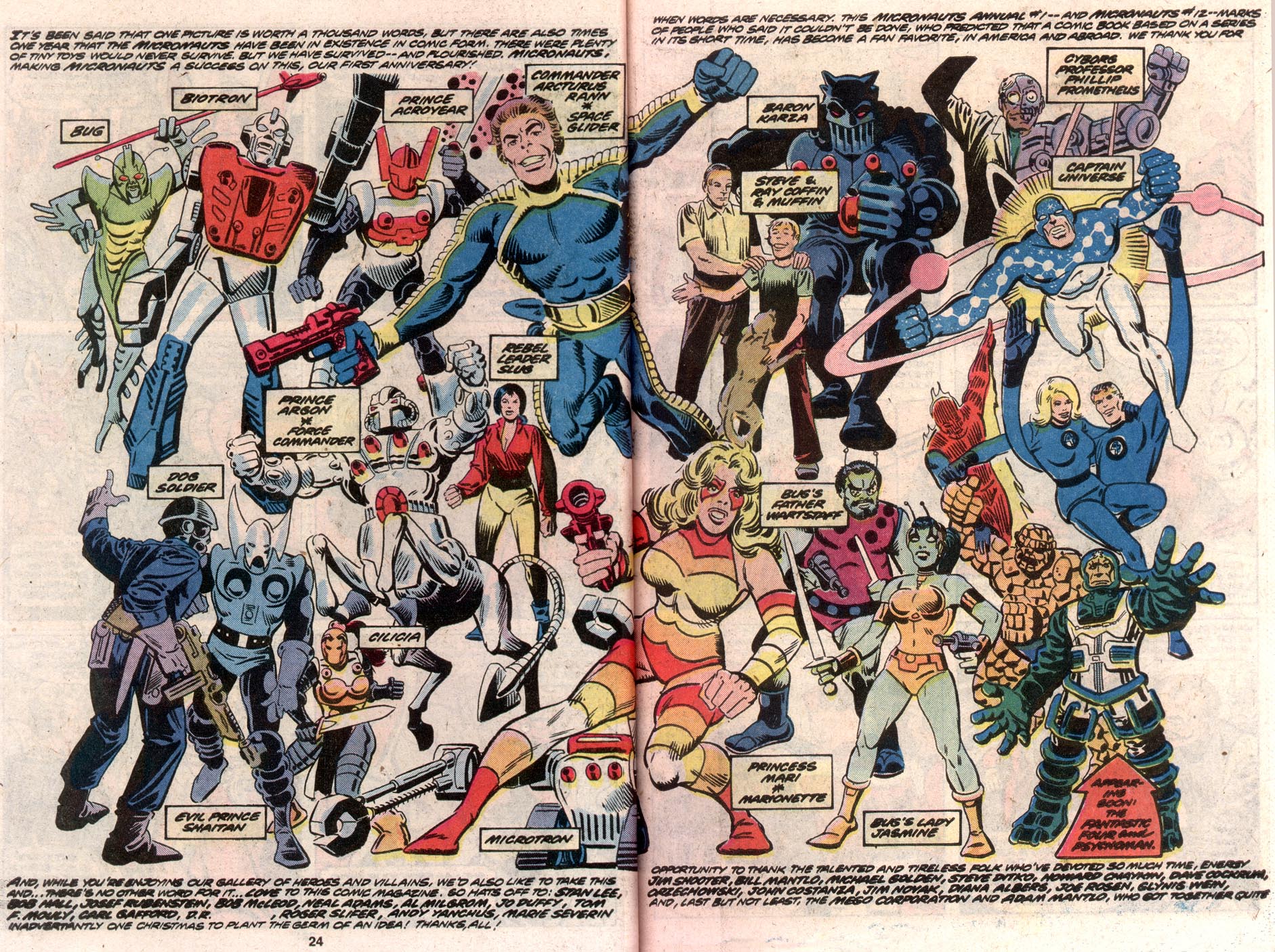 Read online Micronauts (1979) comic -  Issue # _Annual 1 - 19