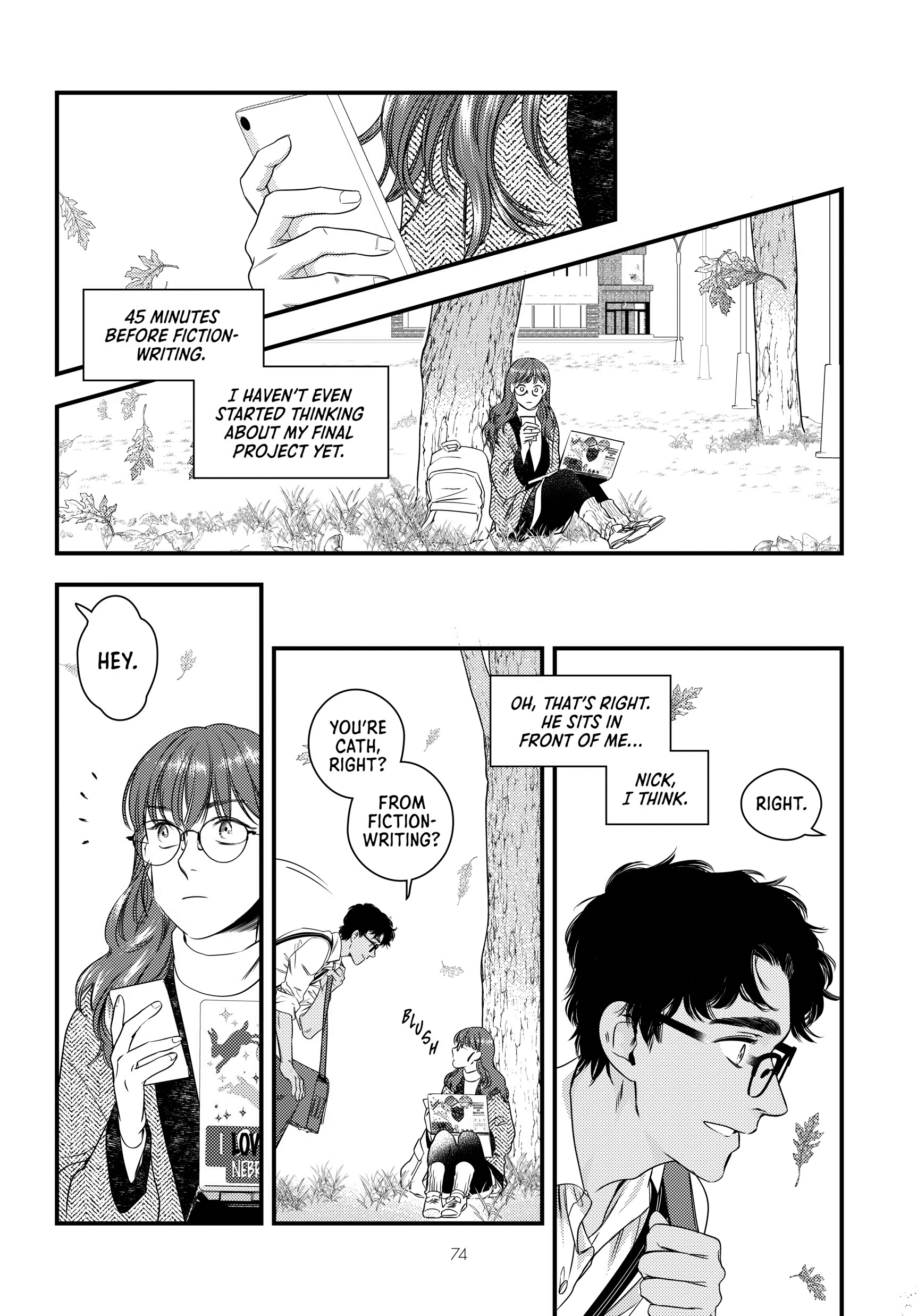 Read online Fangirl comic -  Issue # TPB 1 (Part 1) - 73