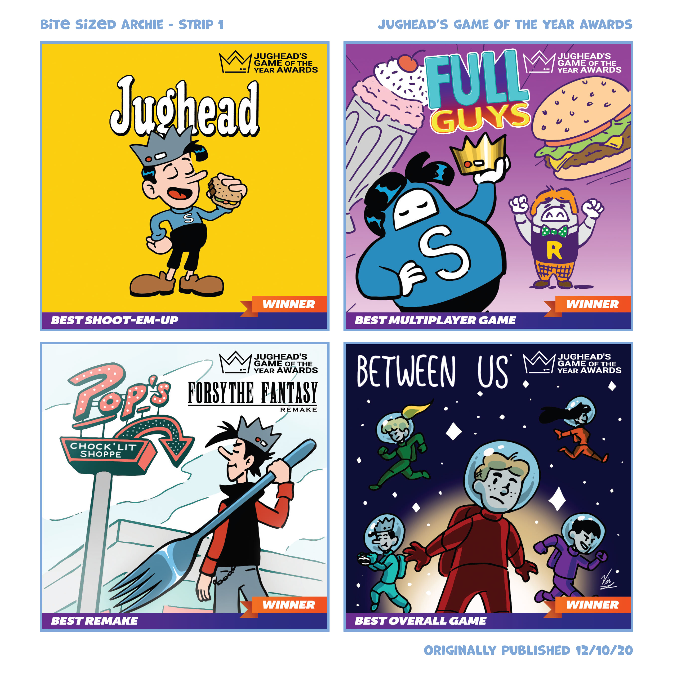 Read online Bite Sized Archie comic -  Issue #1 - 5