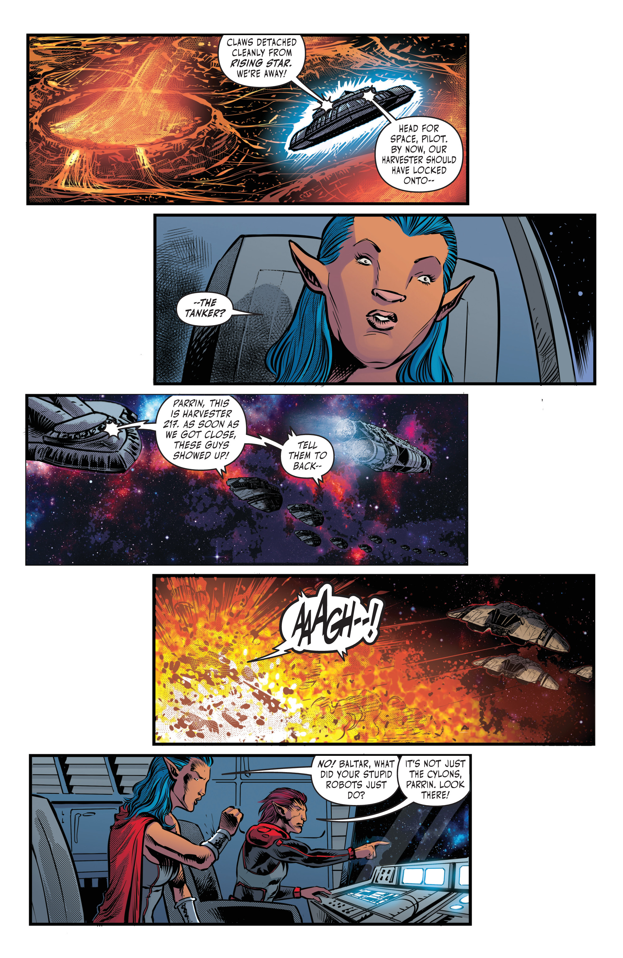 Read online Battlestar Galactica (Classic) comic -  Issue #5 - 10