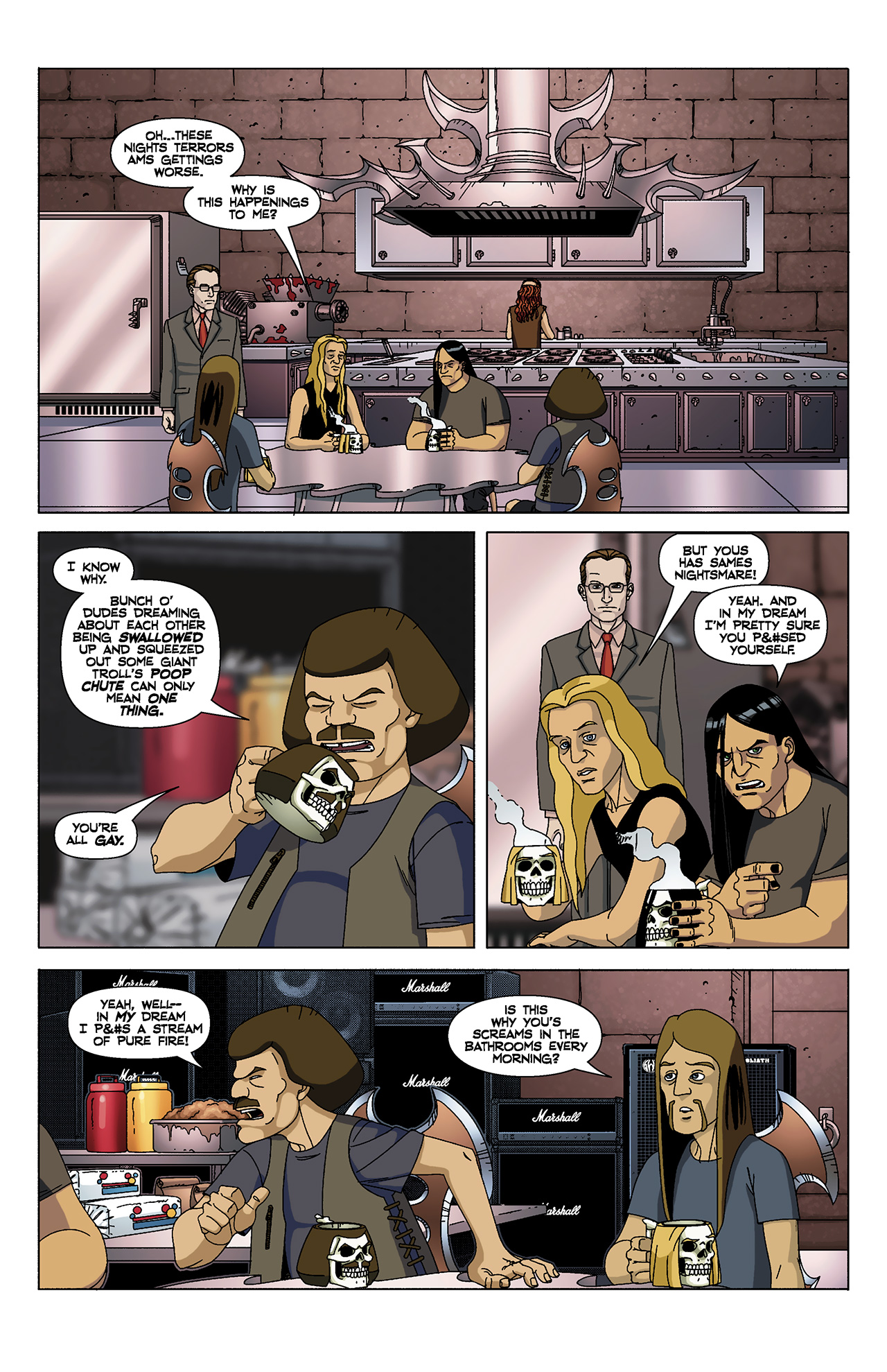 Read online Dethklok comic -  Issue #2 - 6