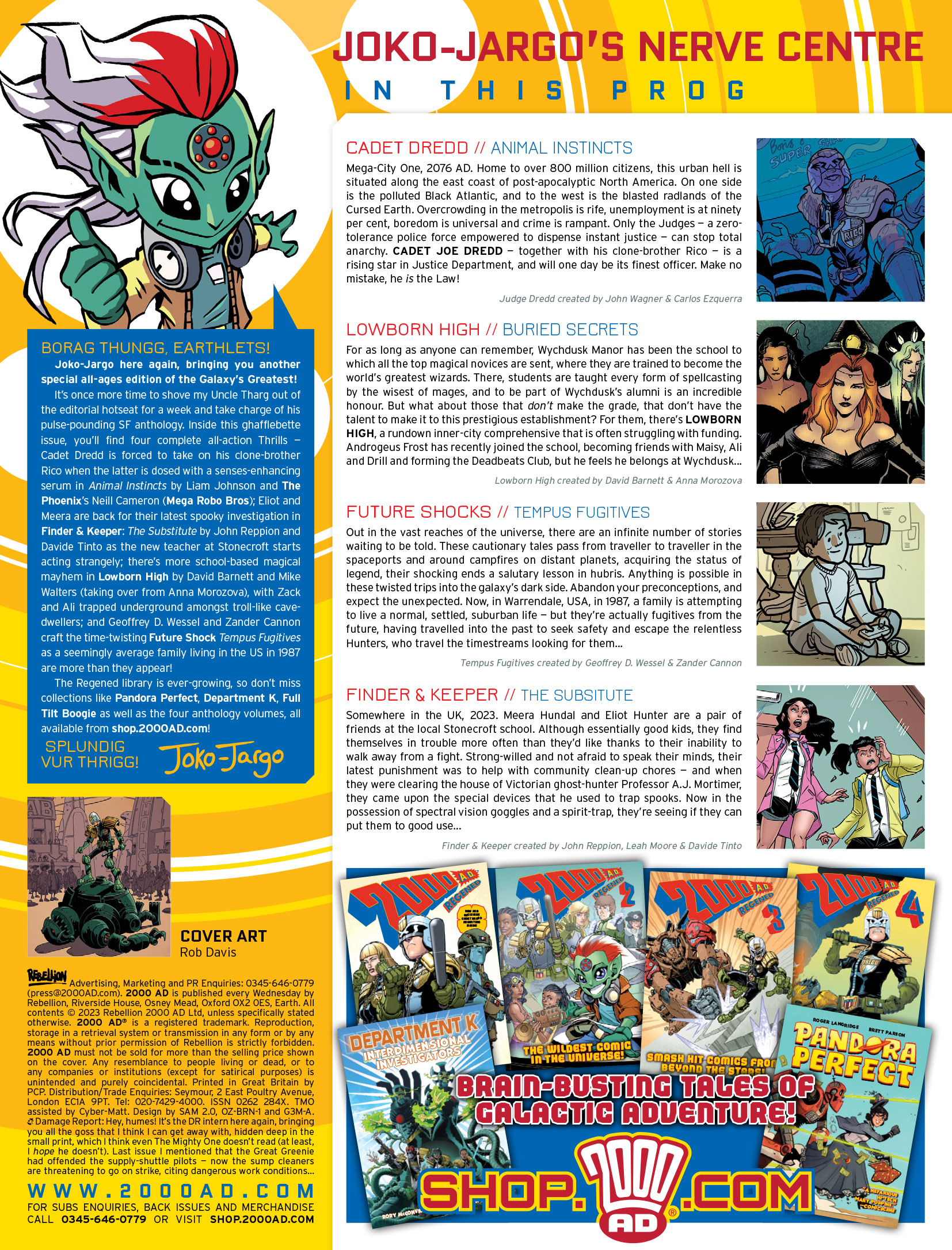 Read online 2000 AD comic -  Issue #2336 - 2