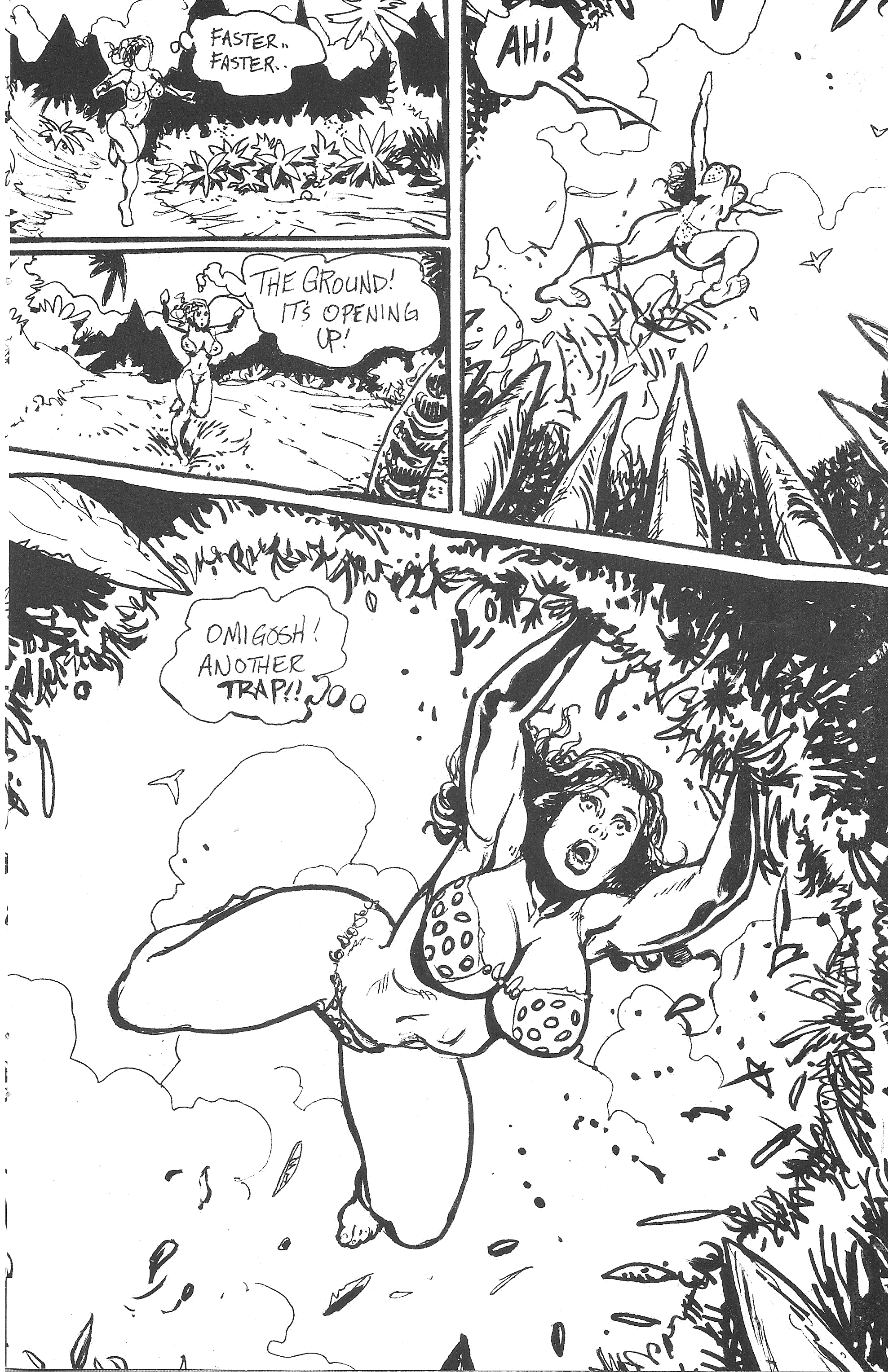 Read online Cavewoman: Raptorella comic -  Issue #1 - 25
