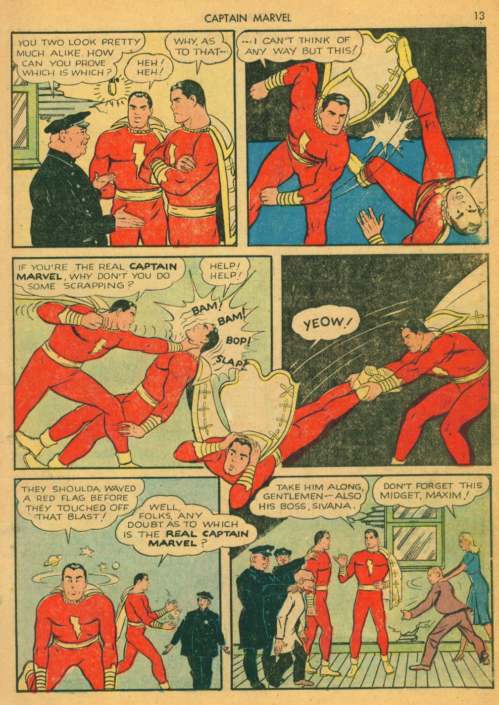 Read online Captain Marvel Adventures comic -  Issue #5 - 15