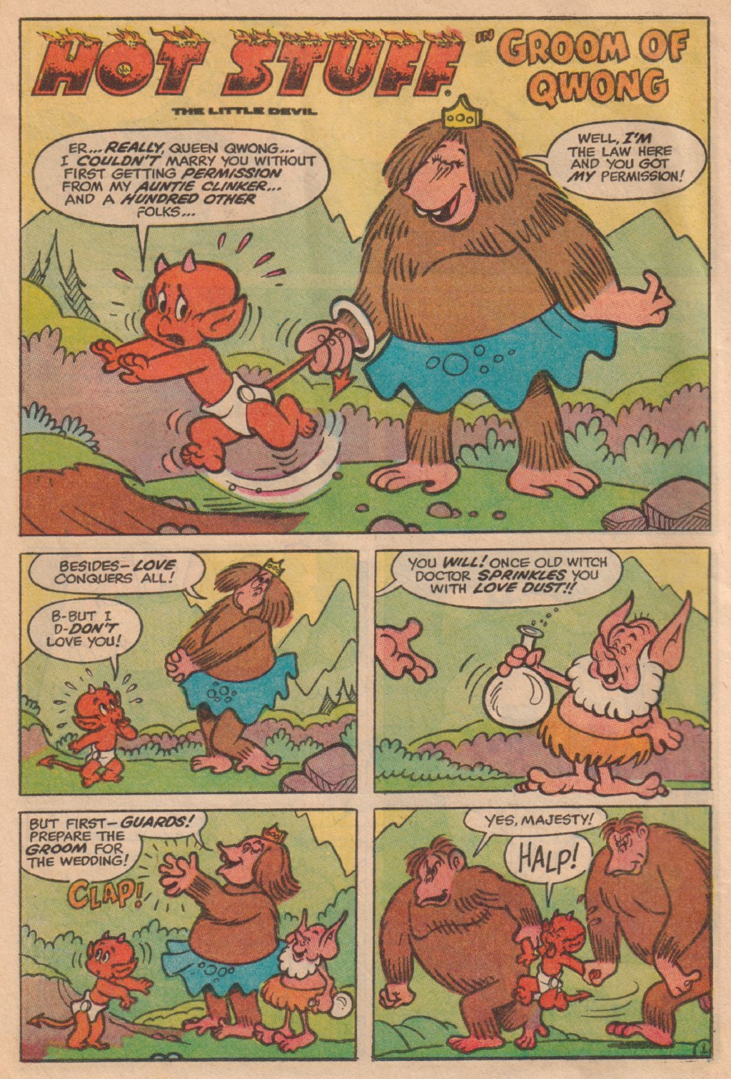 Read online Hot Stuff, the Little Devil comic -  Issue #80 - 12