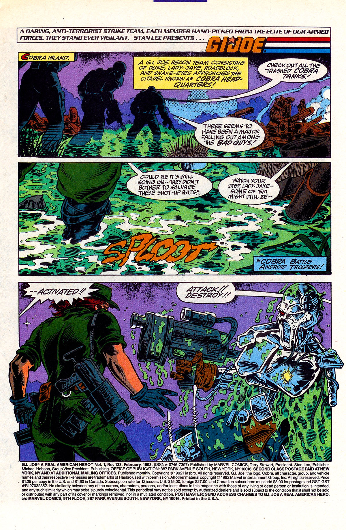 Read online G.I. Joe: A Real American Hero comic -  Issue #133 - 2