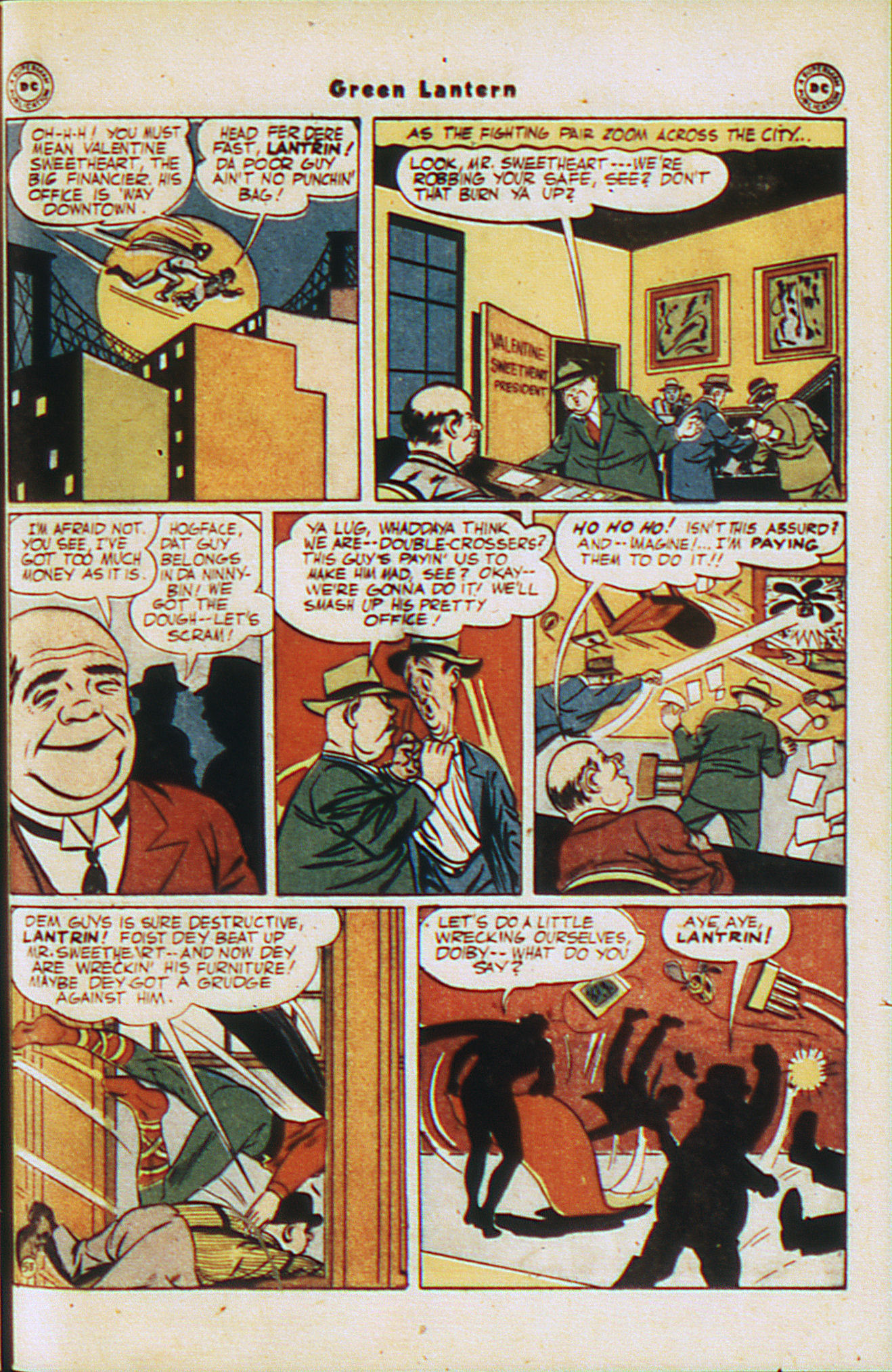 Read online Green Lantern (1941) comic -  Issue #21 - 22
