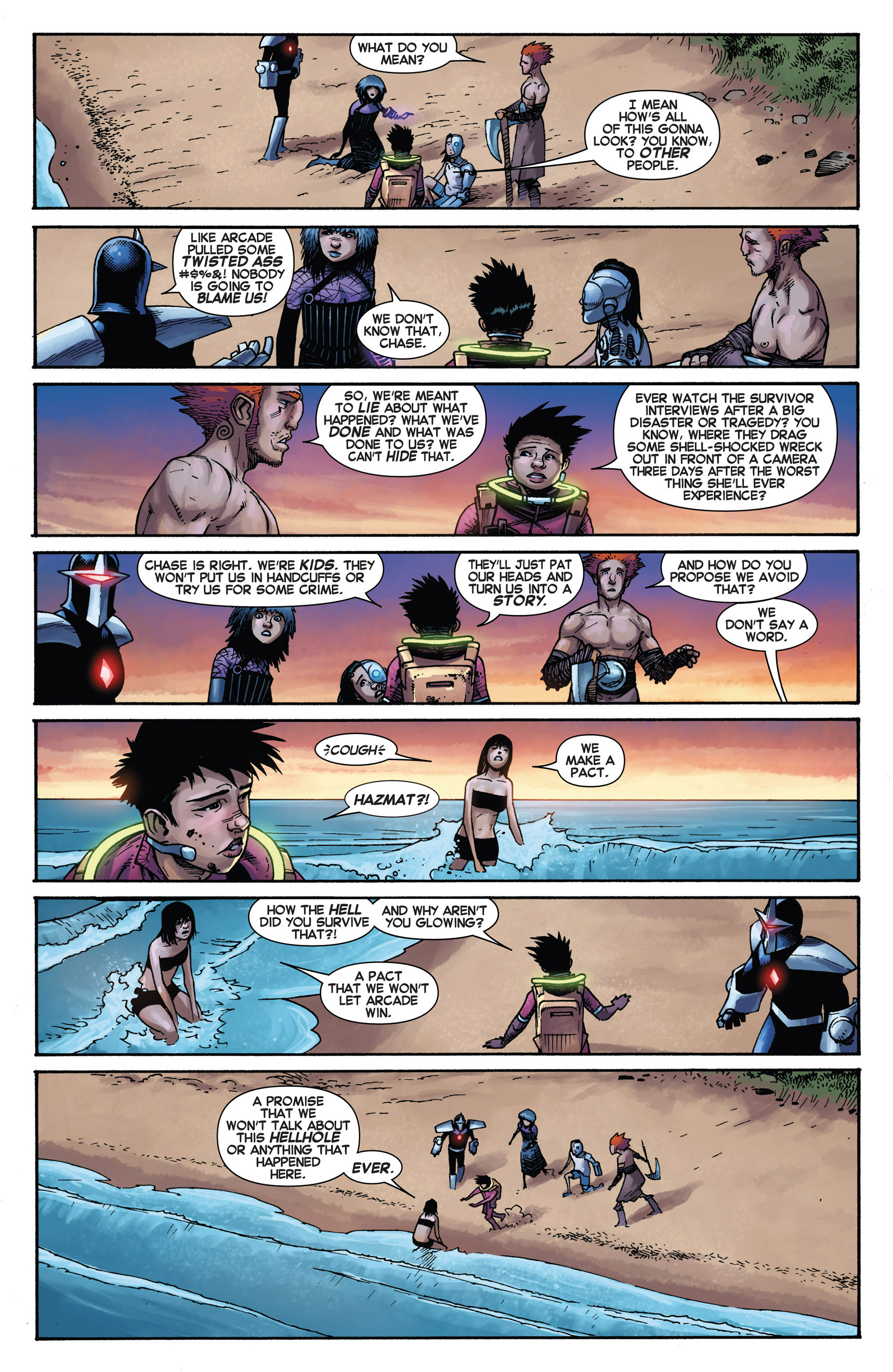 Read online Avengers Arena comic -  Issue #18 - 18