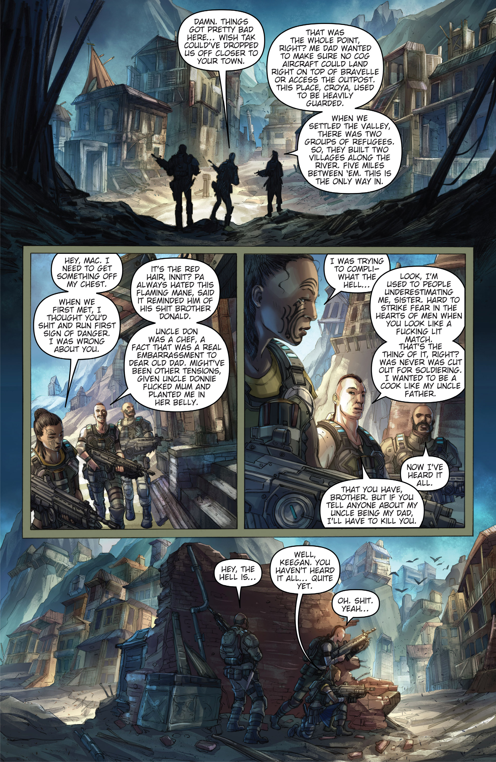 Read online Gears of War: Hivebusters comic -  Issue #1 - 22
