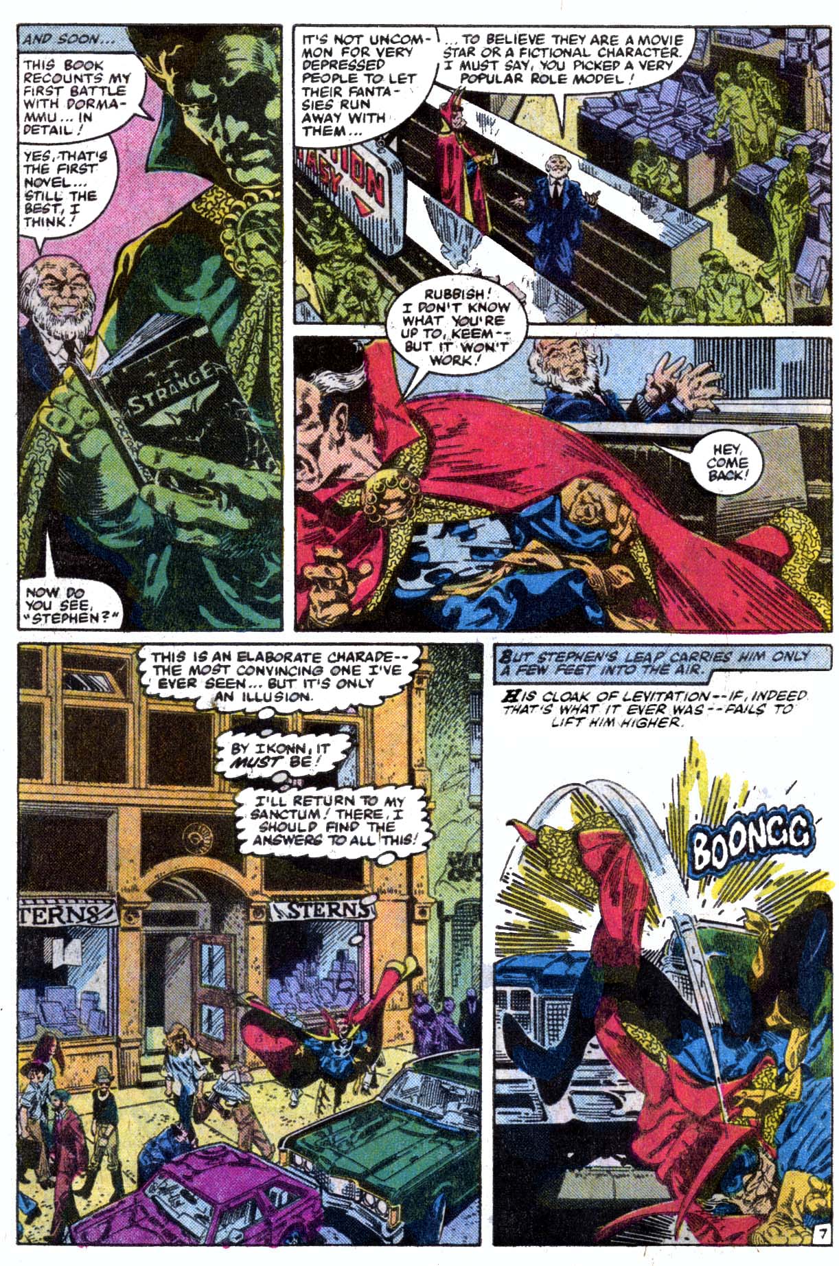 Read online Doctor Strange (1974) comic -  Issue #55 - 8