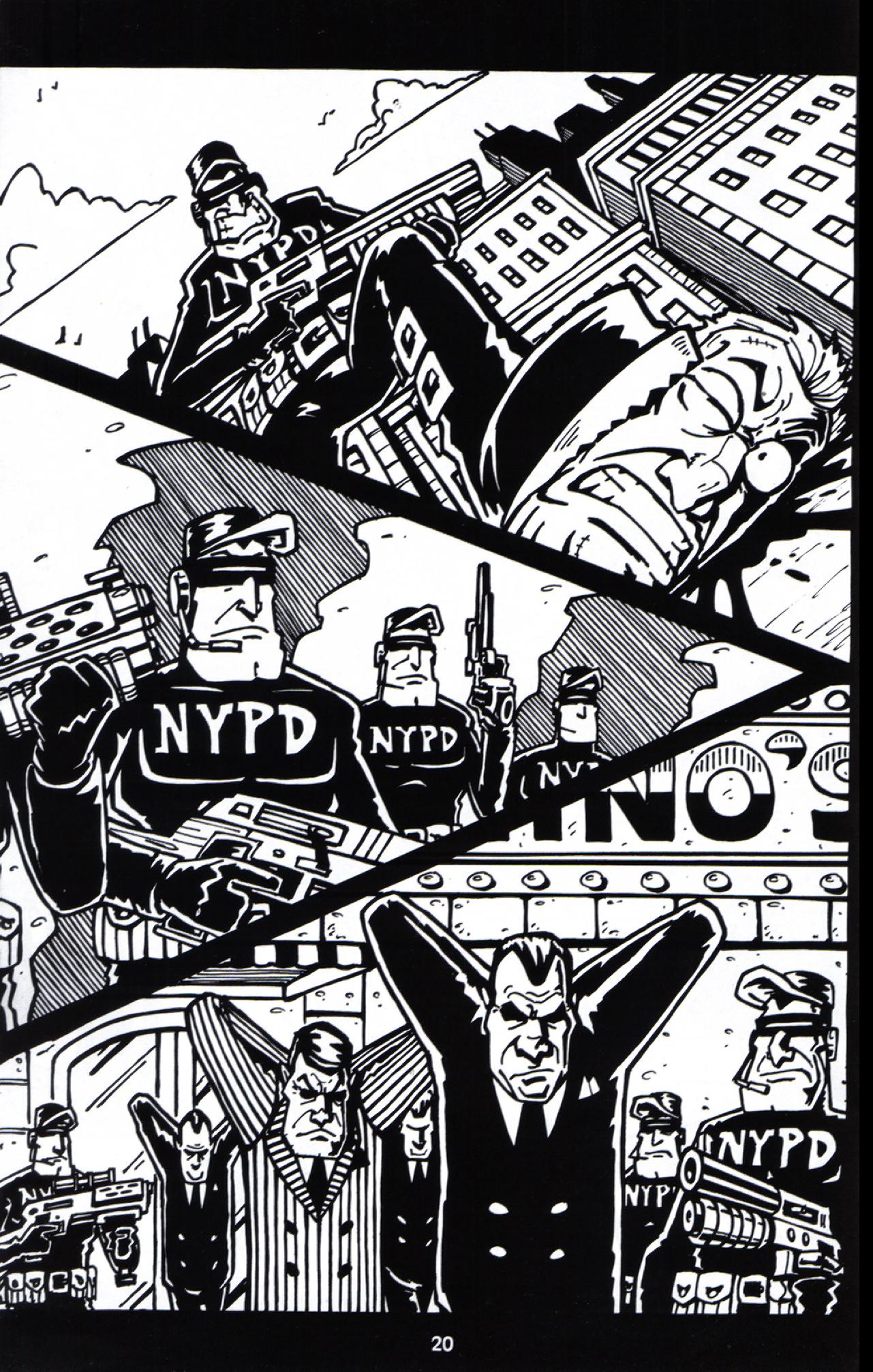 Read online La Cosa Nostroid comic -  Issue #8 - 22