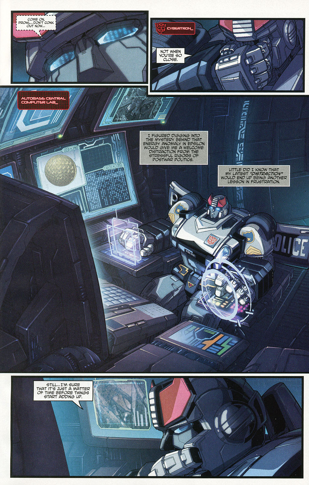 Read online Transformers: Generation 1 (2004) comic -  Issue #4 - 7