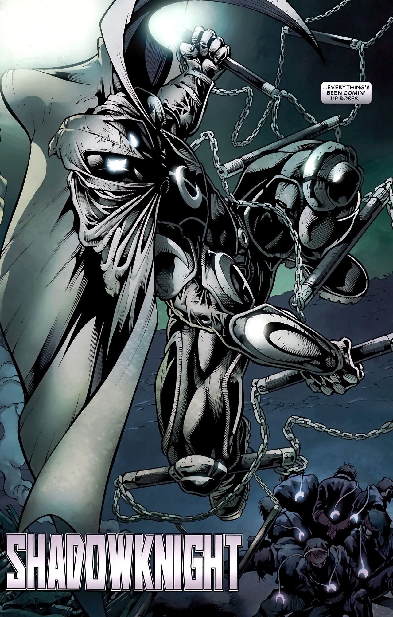 Read online Shadowland: Moon Knight comic -  Issue #1 - 7