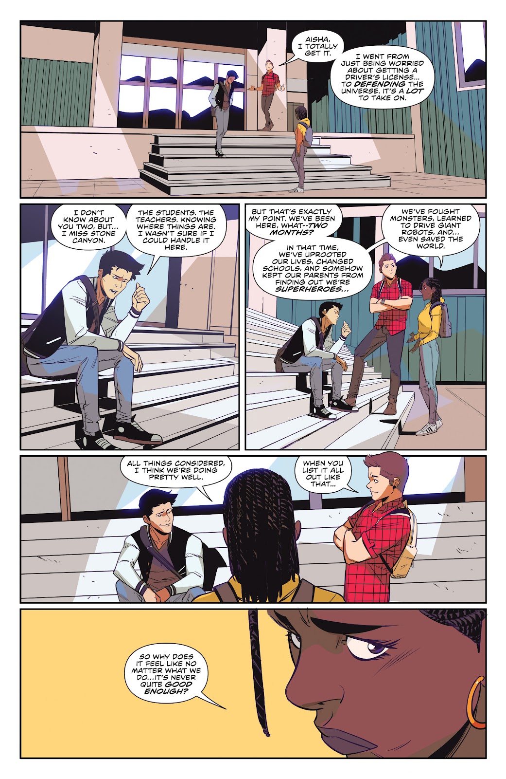 Mighty Morphin Power Rangers issue 40 - Page 22