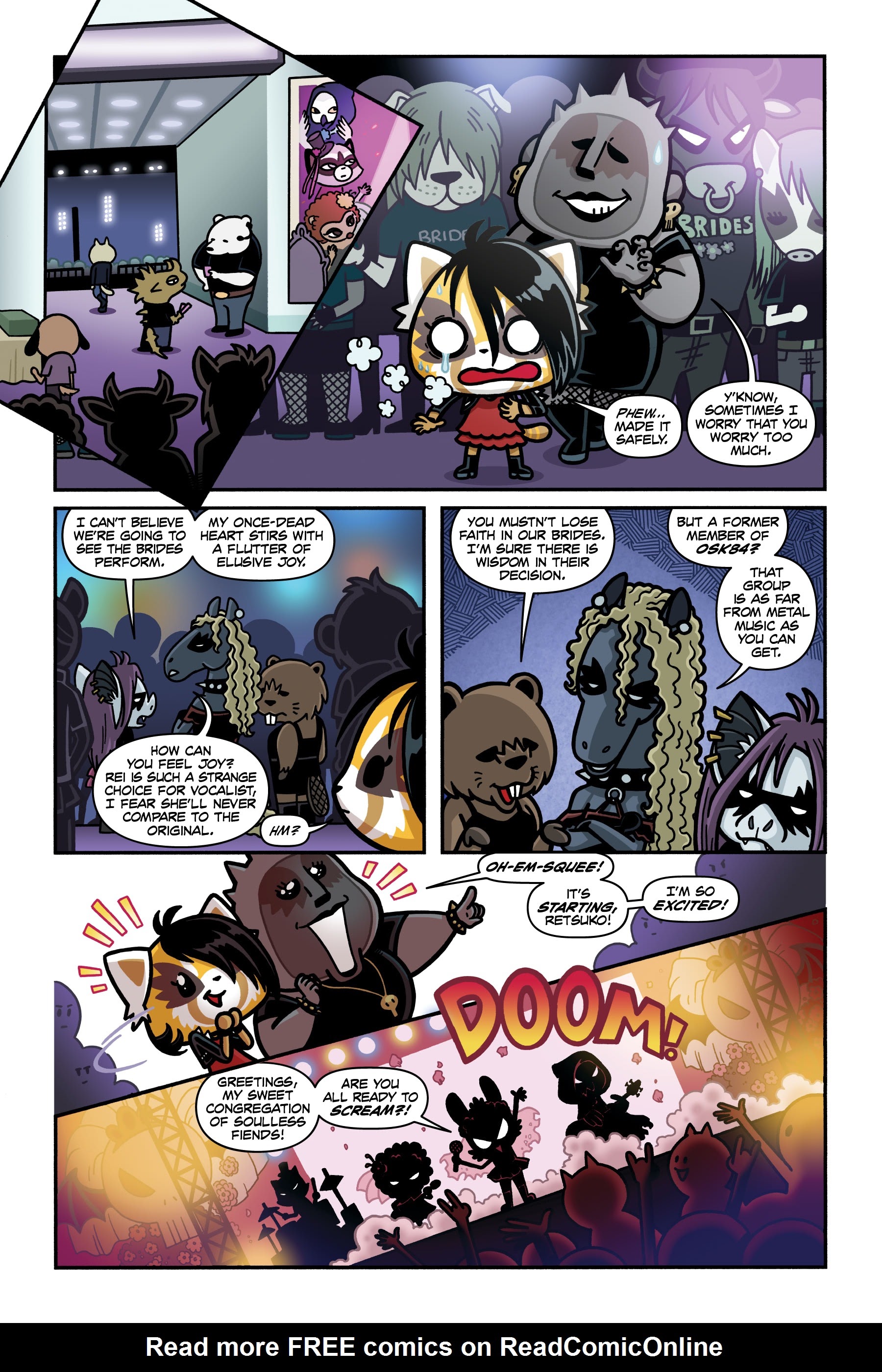 Read online Aggretsuko: Little Rei of Sunshine comic -  Issue # TPB - 30