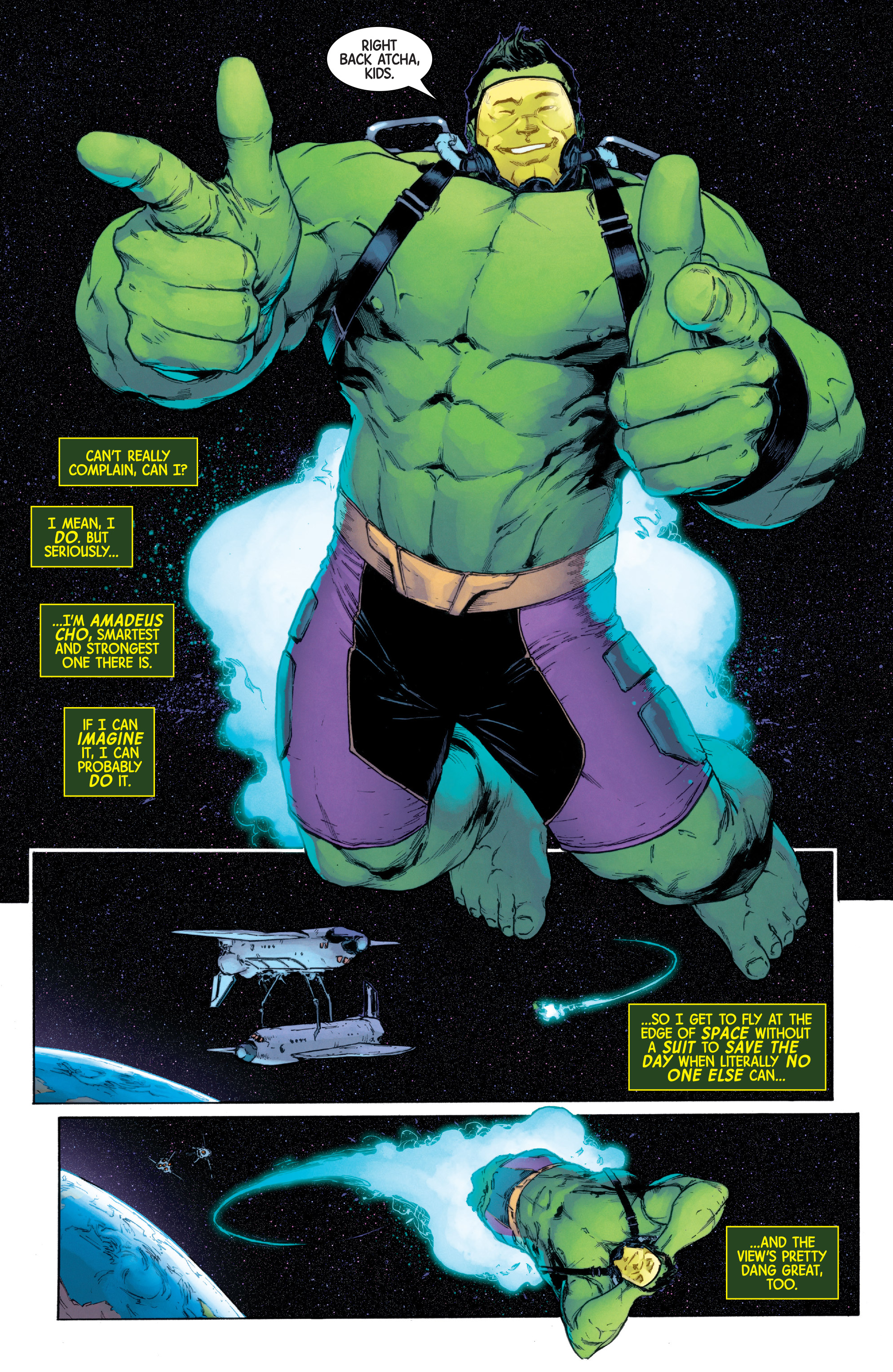 Read online Totally Awesome Hulk comic -  Issue #19 - 4