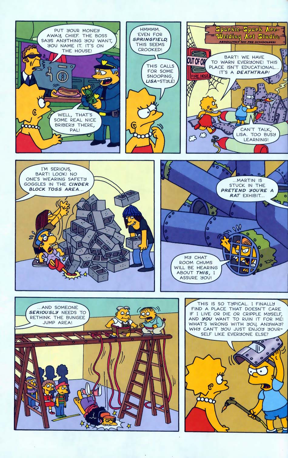 Read online Simpsons Comics comic -  Issue #50 - 71