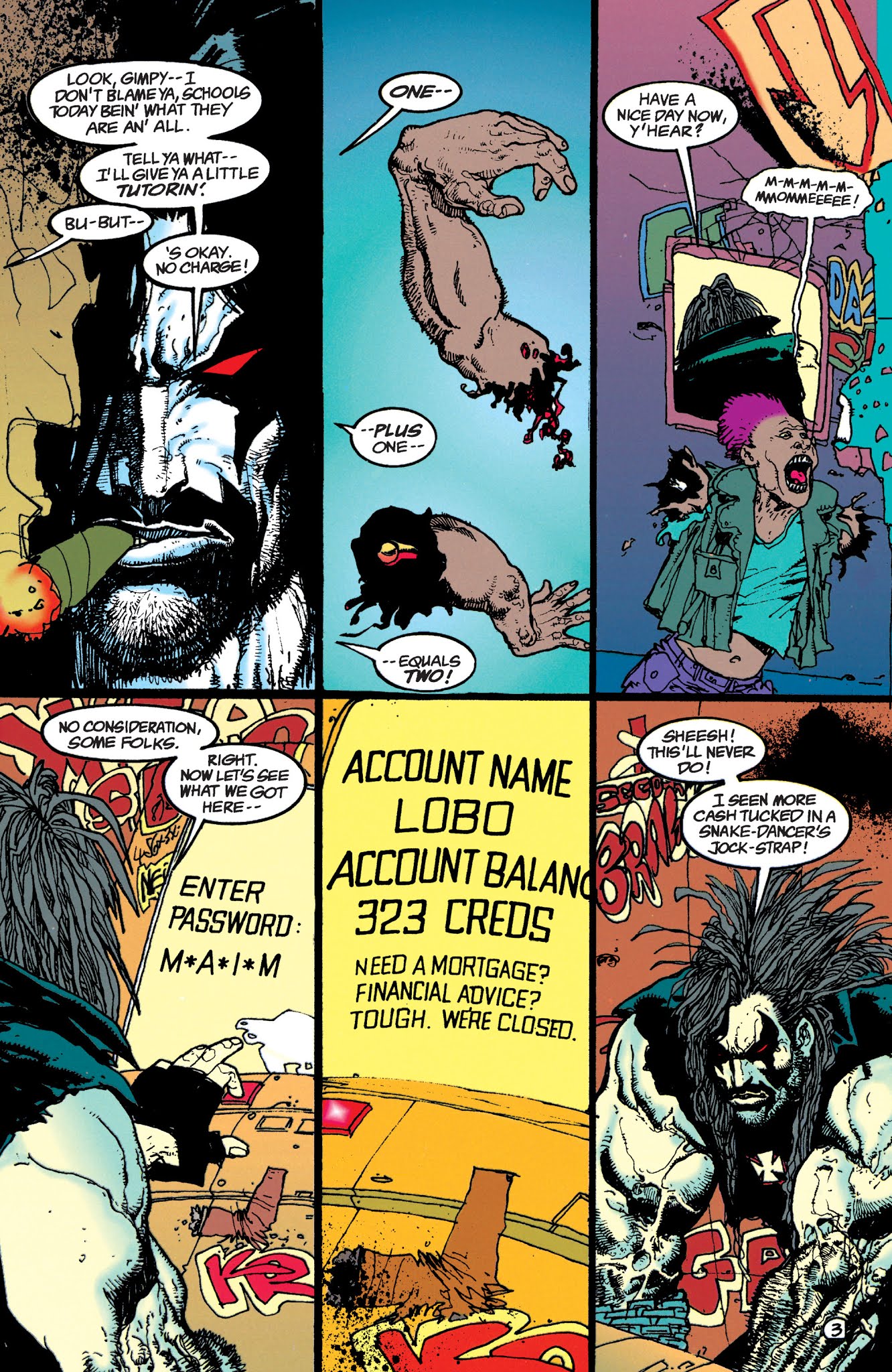 Read online Lobo by Keith Giffen & Alan Grant comic -  Issue # TPB 1 (Part 2) - 65