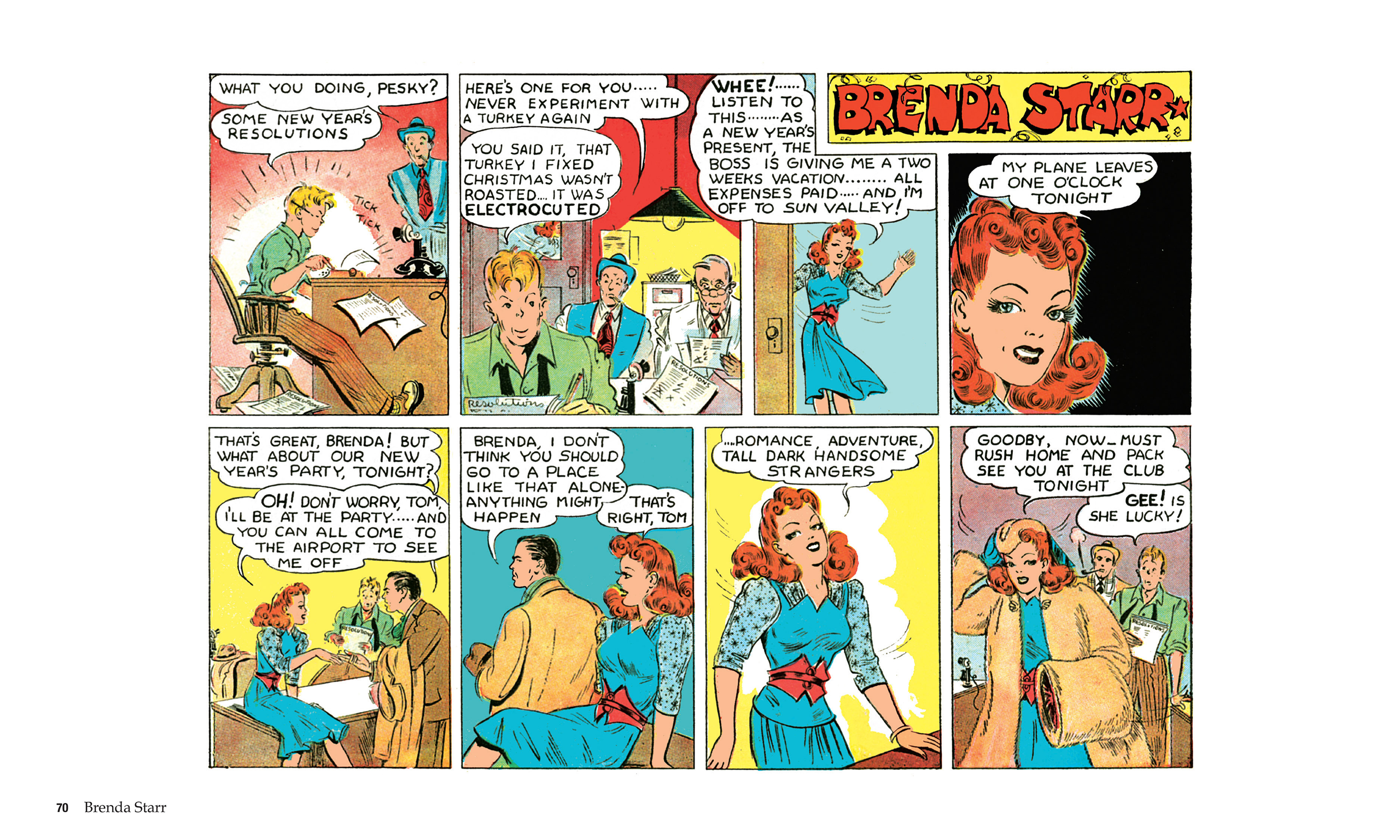 Read online Brenda Starr, Reporter: The Collected Dailies and Sundays comic -  Issue # TPB (Part 1) - 71