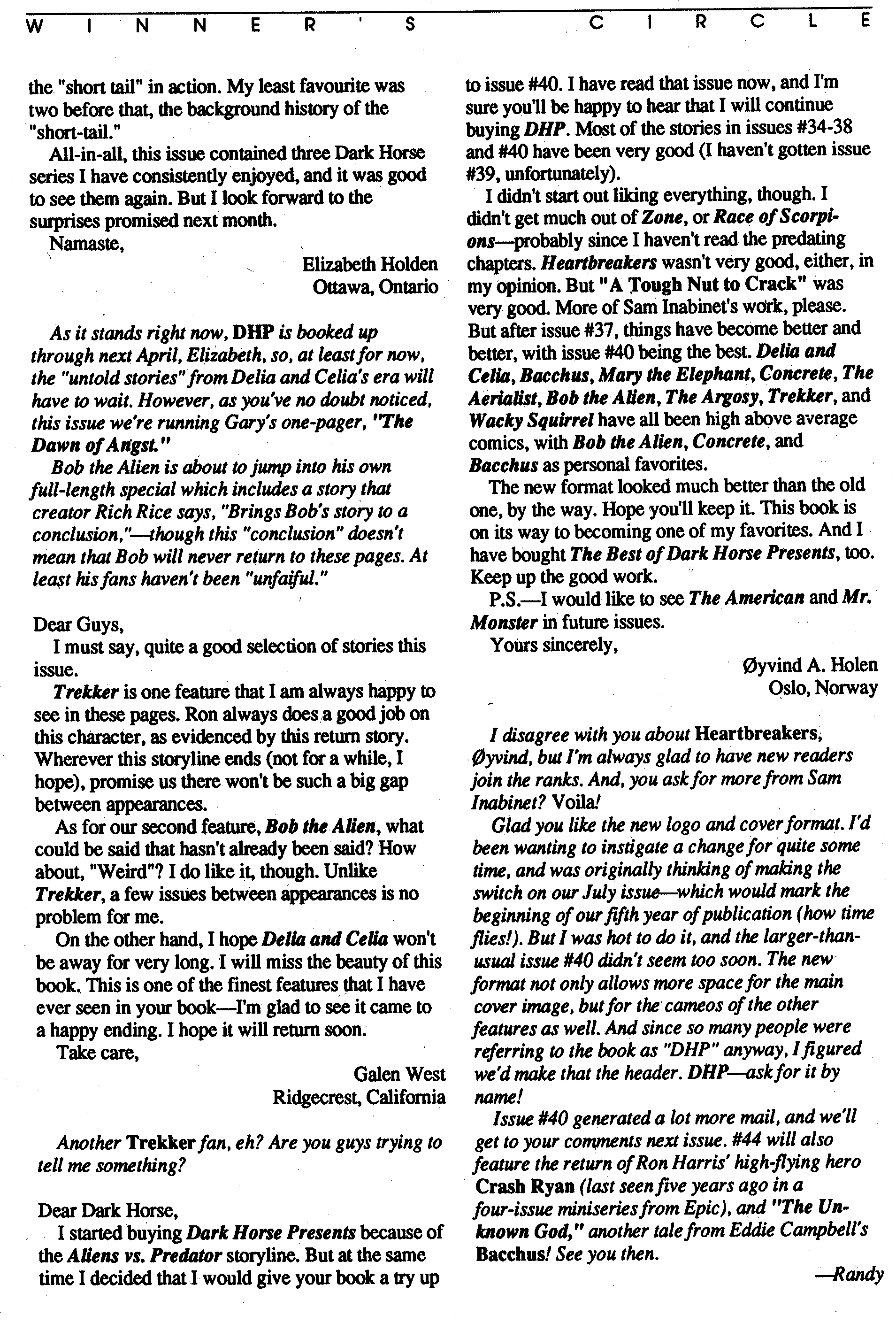 Read online Dark Horse Presents (1986) comic -  Issue #43 - 18