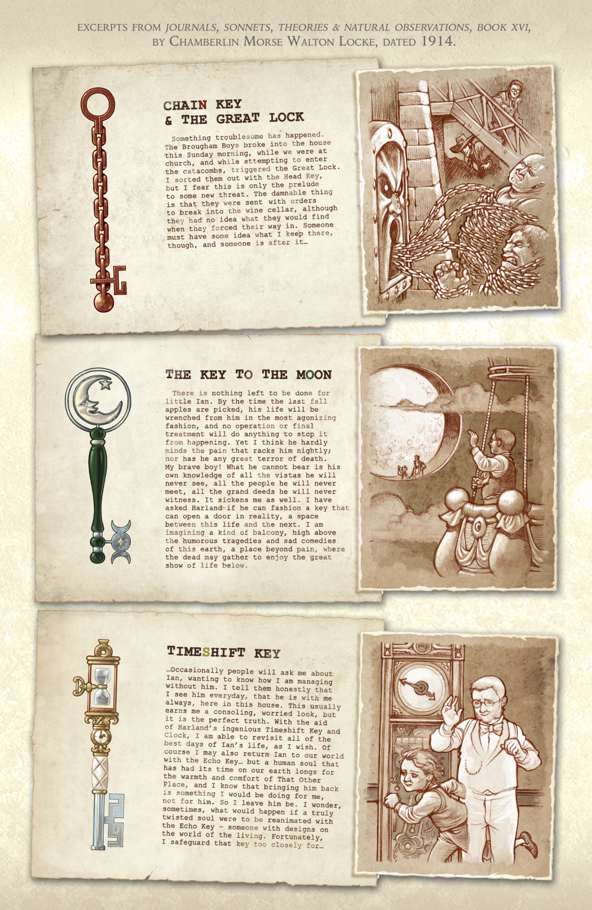 Read online Locke & Key: Guide to the Known Keys comic -  Issue # Full - 23