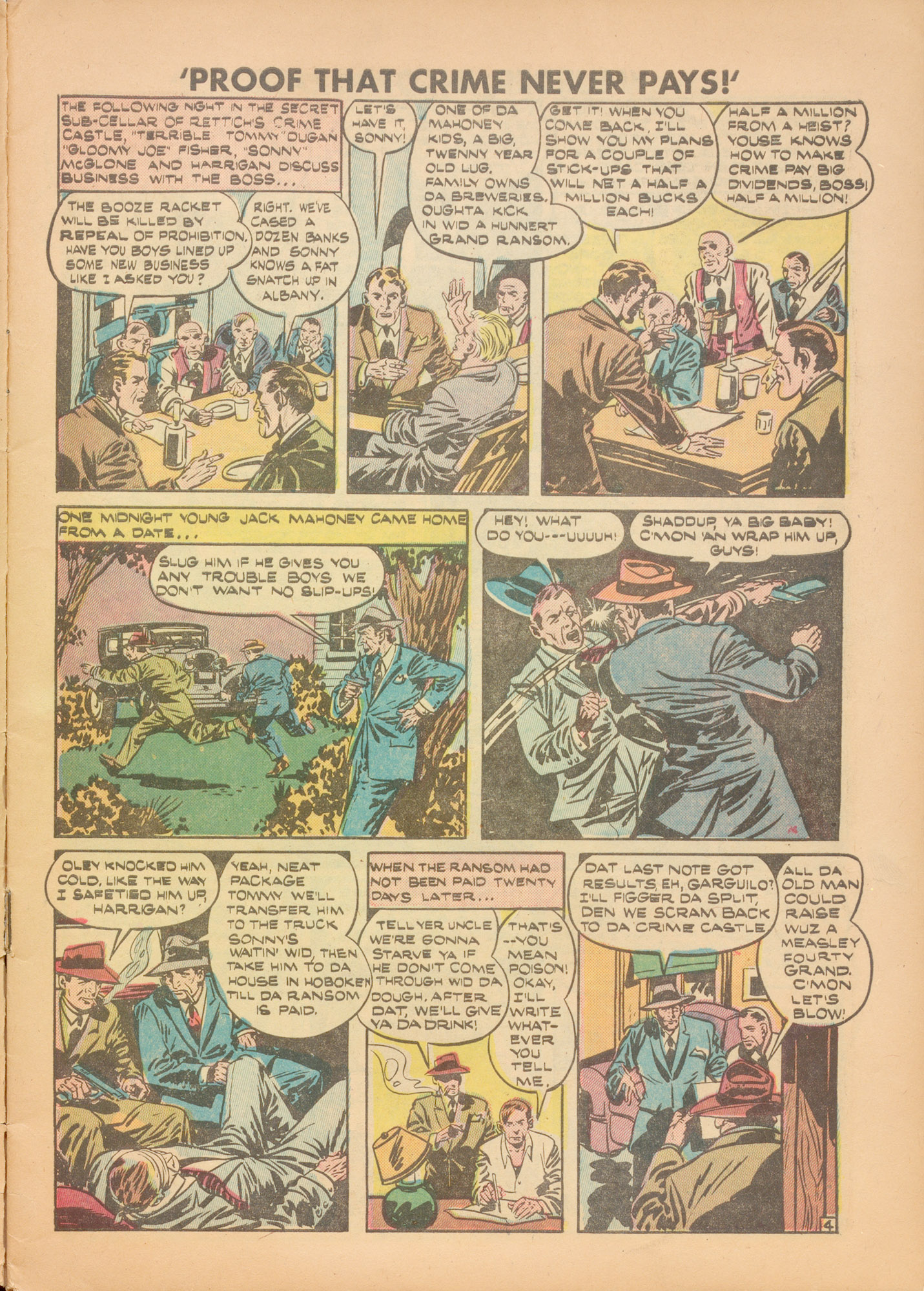 Read online Murder Incorporated (1948) comic -  Issue #5 - 5