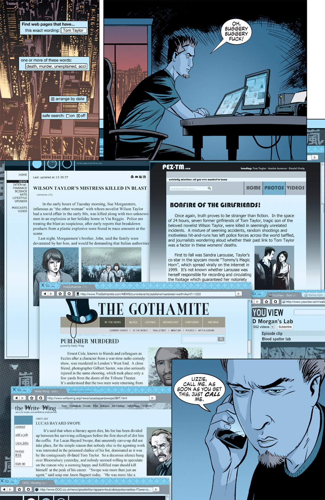 Read online The Unwritten comic -  Issue #30 - 7