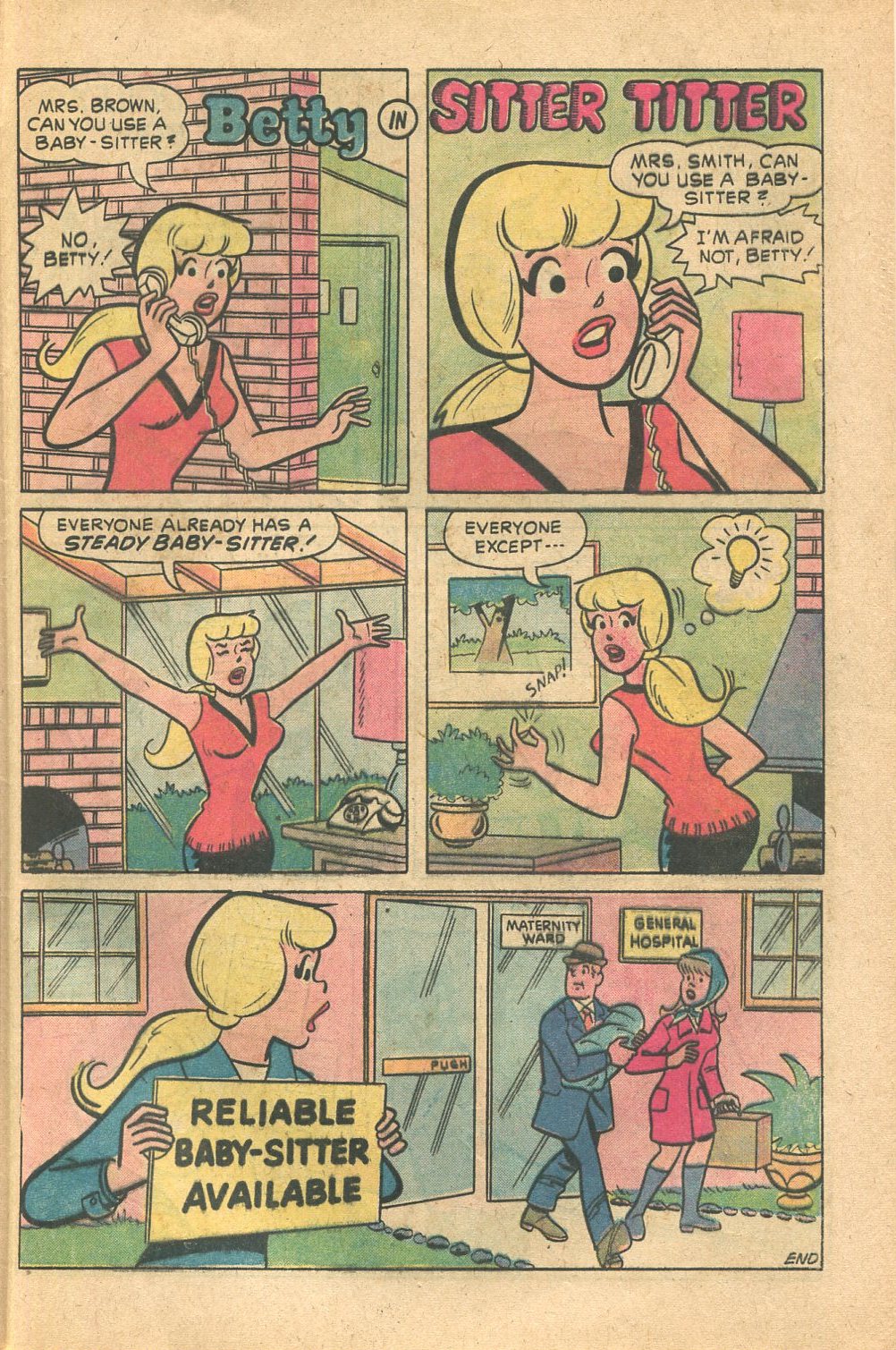 Read online Archie's Joke Book Magazine comic -  Issue #196 - 29