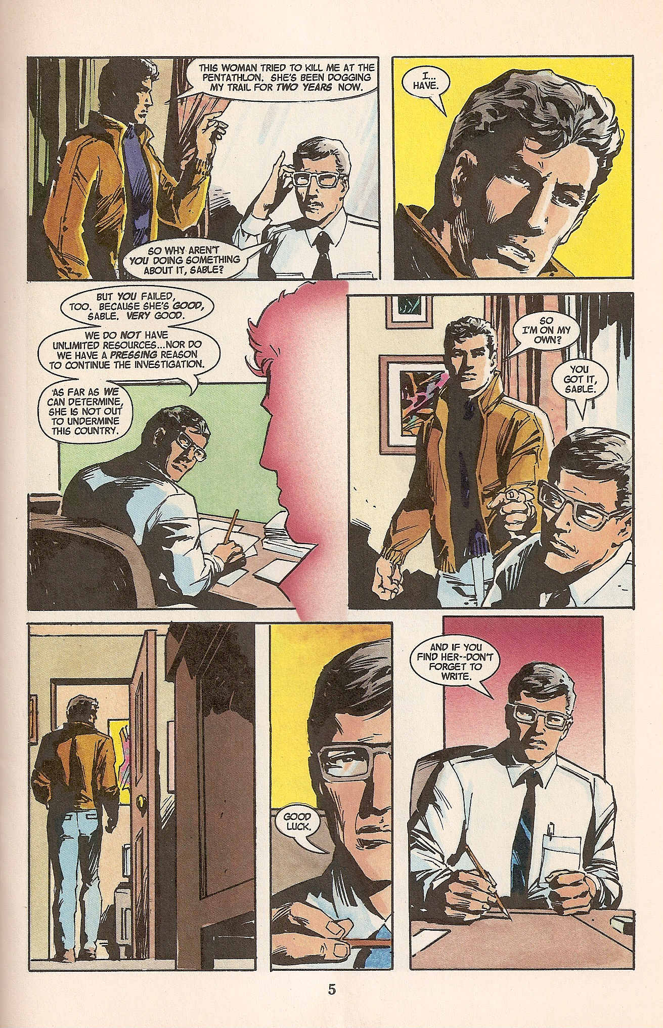 Read online Sable comic -  Issue #23 - 7