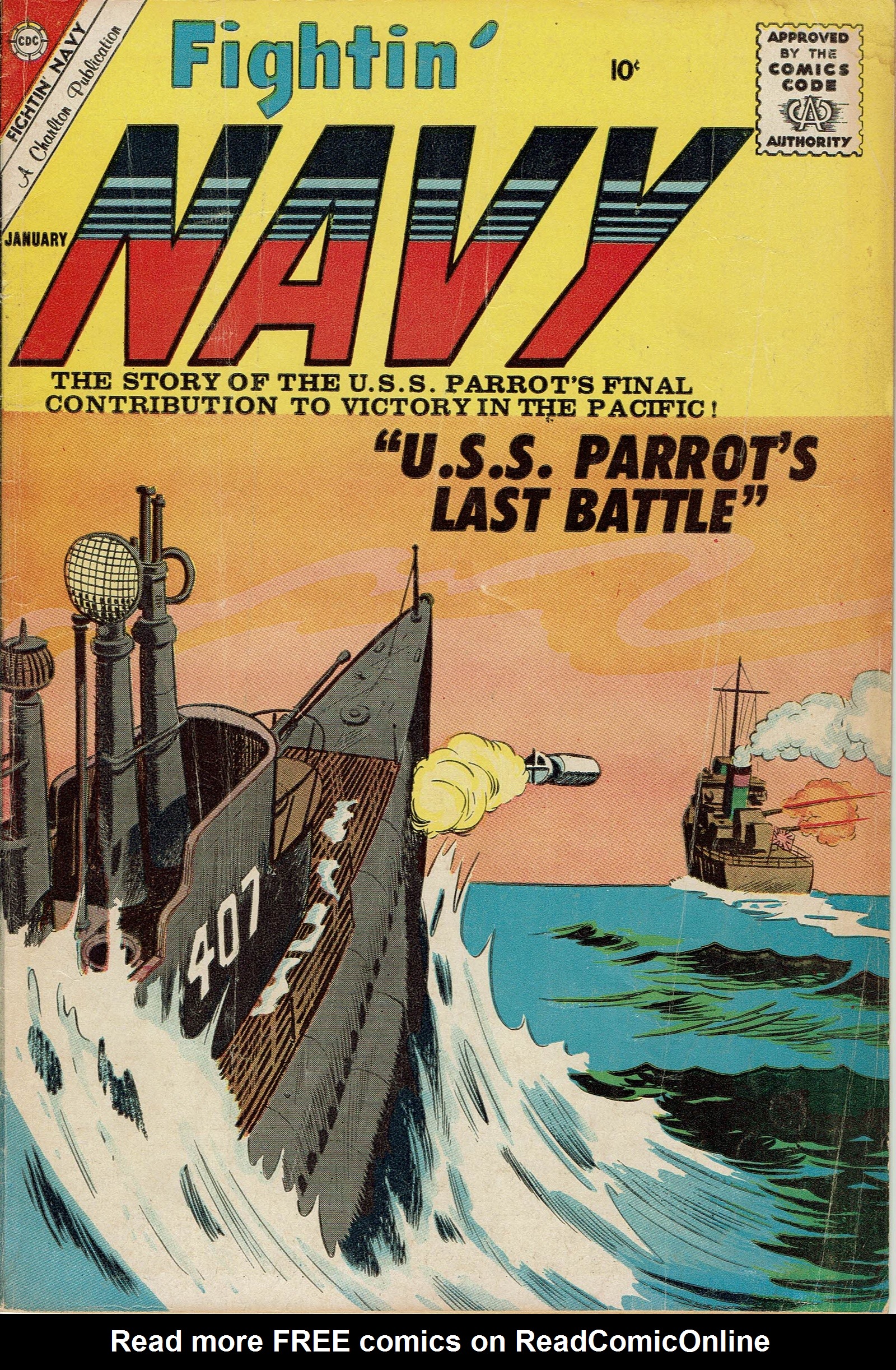 Read online Fightin' Navy comic -  Issue #96 - 1