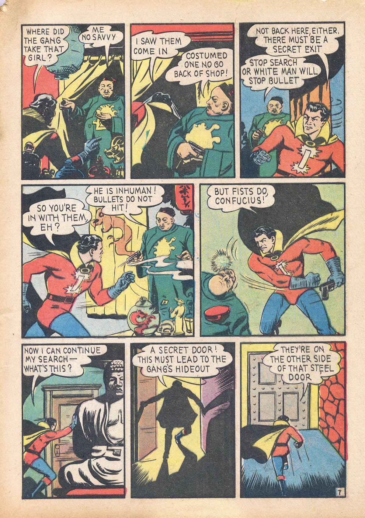 Read online Super-Mystery Comics comic -  Issue #4 - 9