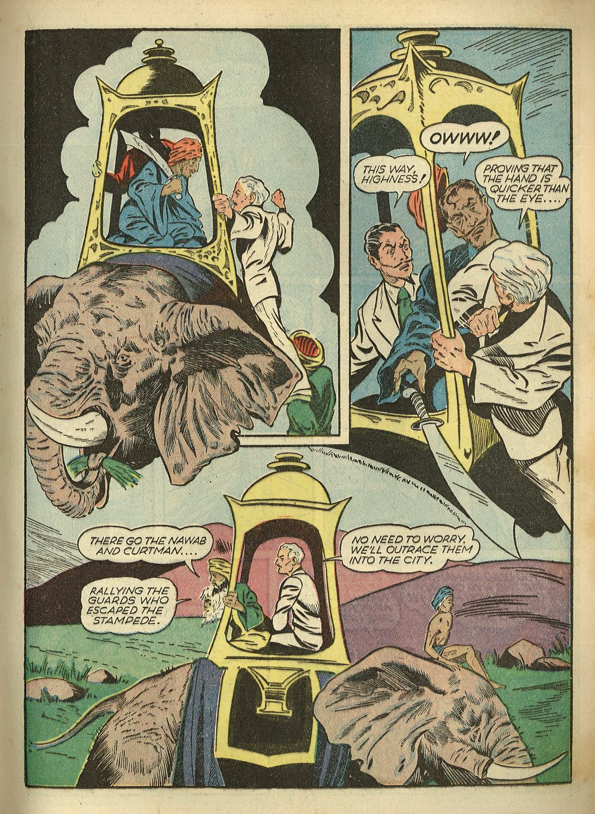 Read online Super-Magician Comics comic -  Issue #1 - 31