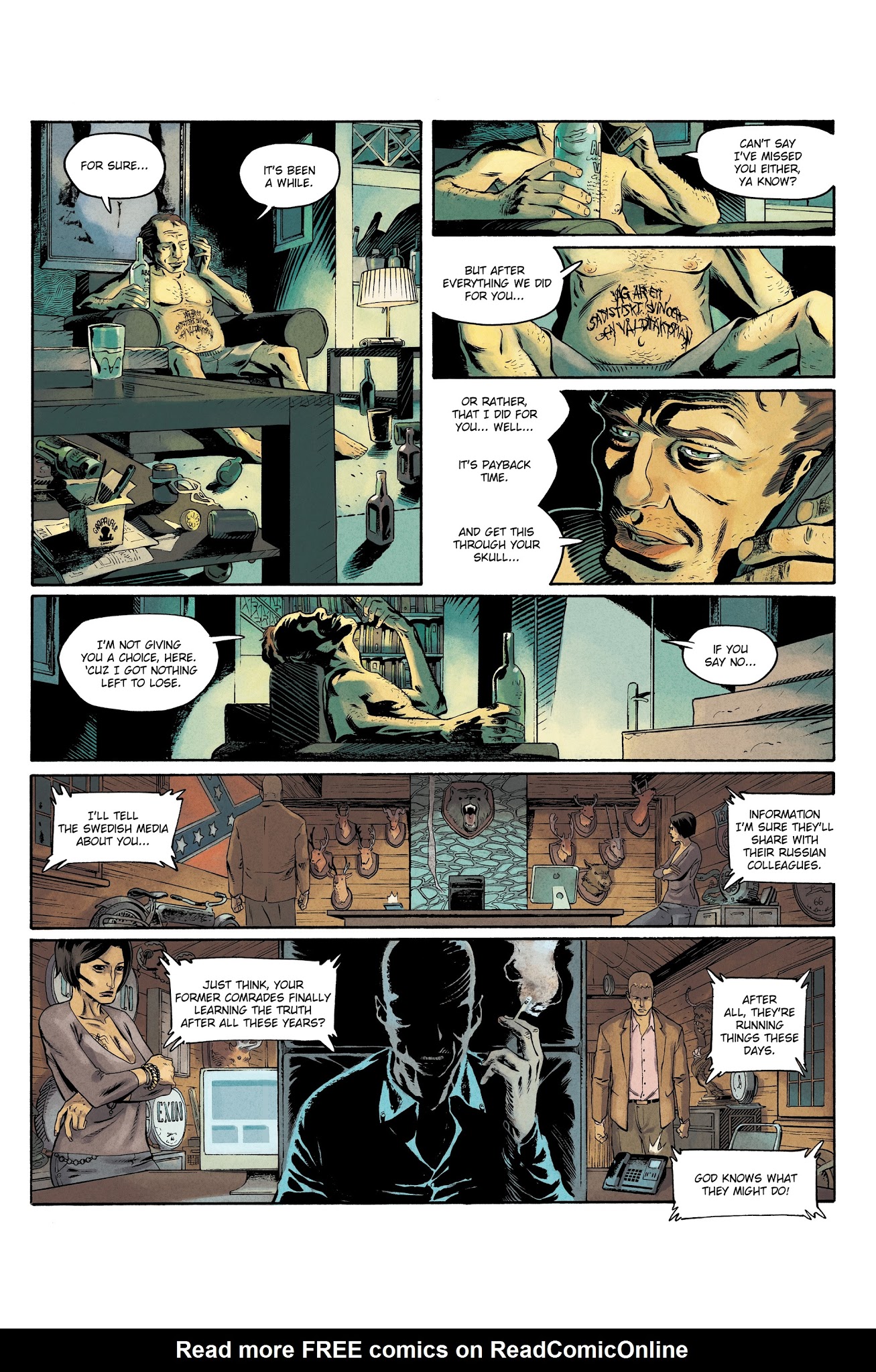 Read online Millennium: The Girl Who Played With Fire comic -  Issue #1 - 22