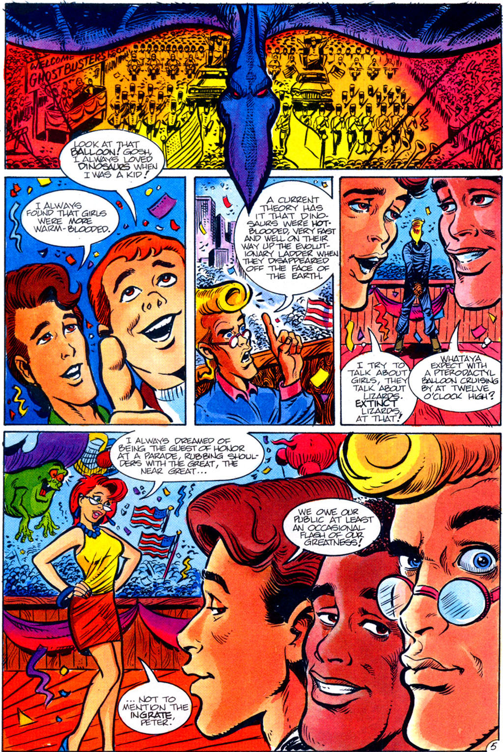 Read online Real Ghostbusters comic -  Issue #15 - 7