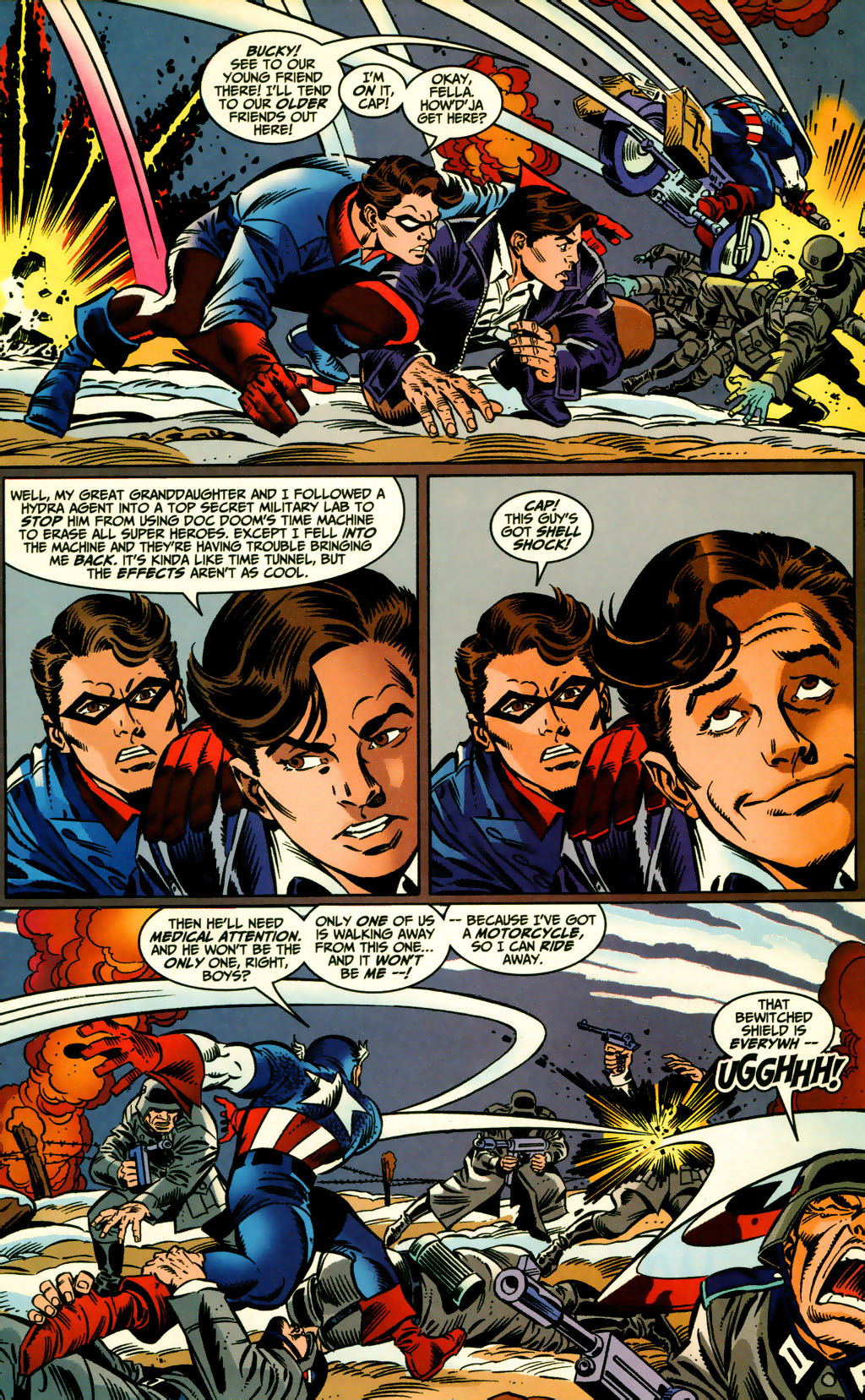 Read online Marvels Comics: Spider-Man comic -  Issue #Marvels Comics Captain America - 6