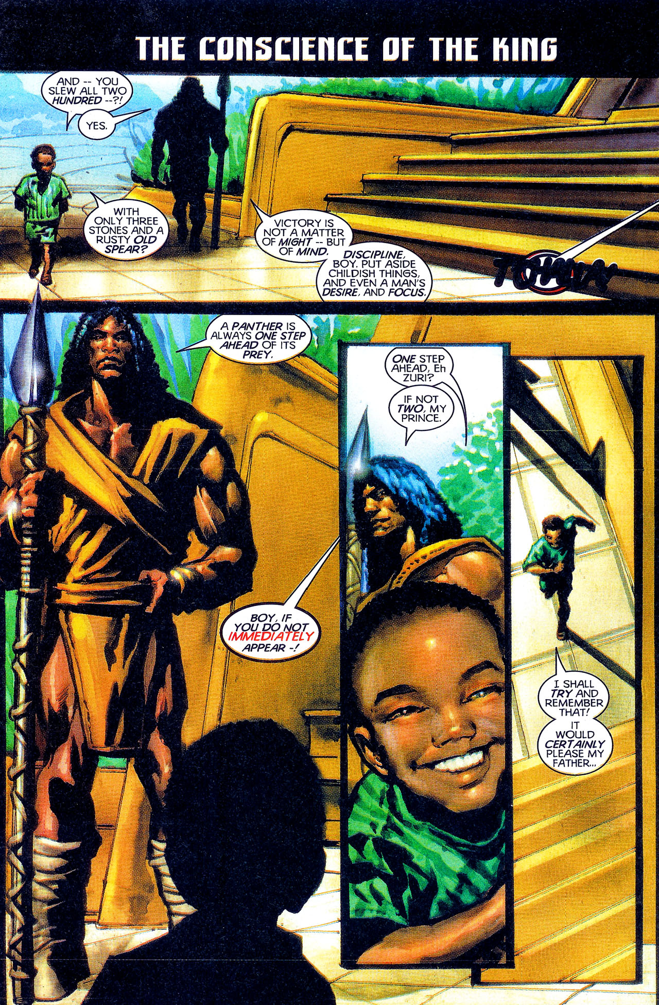 Read online Black Panther (1998) comic -  Issue #3 - 17