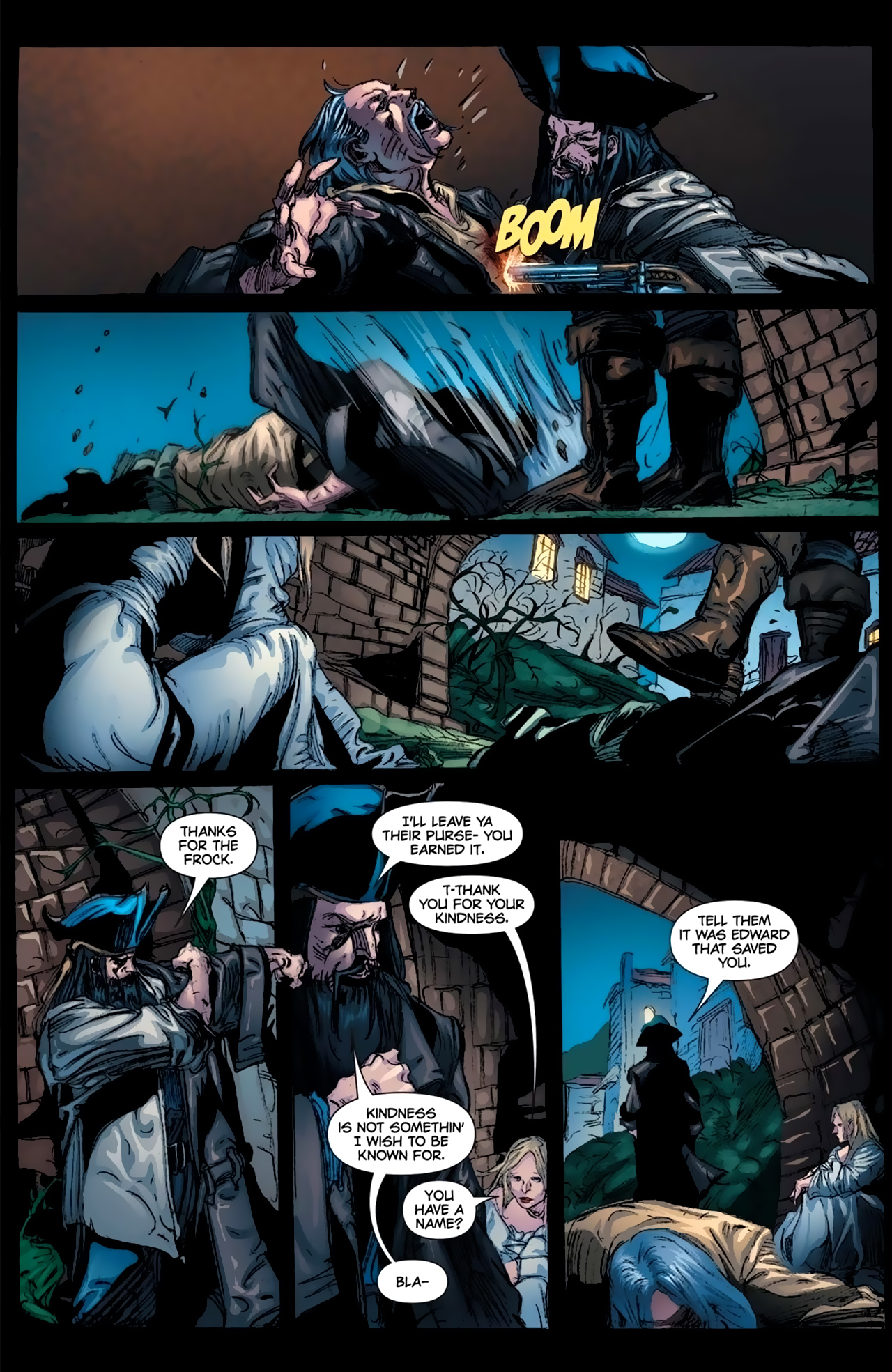 Read online Blackbeard: Legend of the Pyrate King comic -  Issue #5 - 14