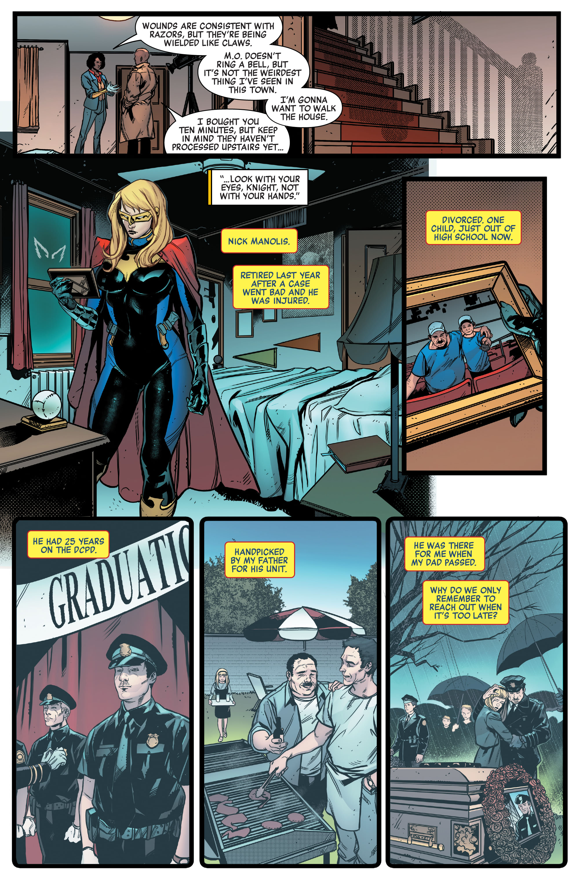 Read online Heroes Reborn: One-Shots comic -  Issue # Night-Gwen - 14