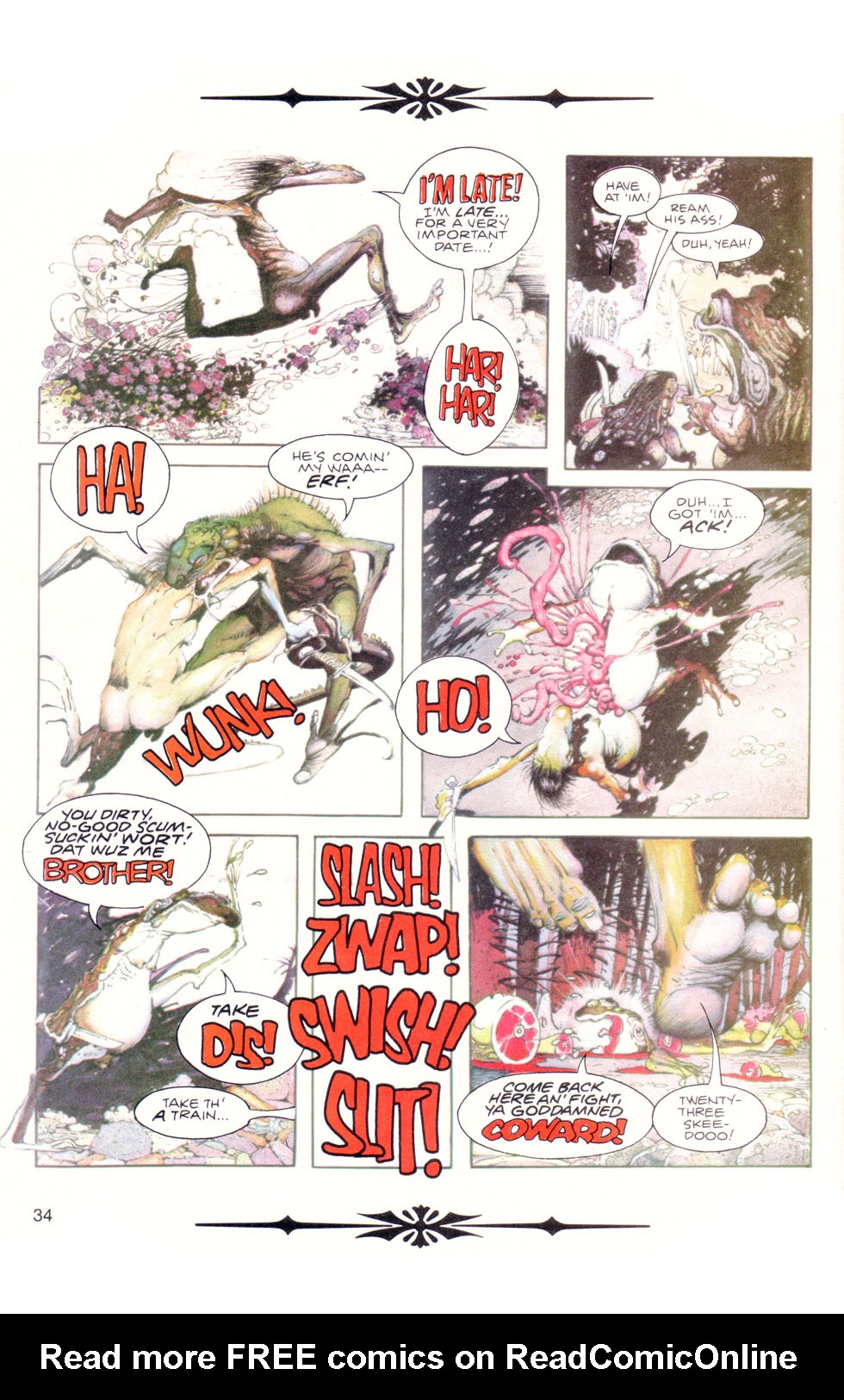 Read online Echo of Futurepast comic -  Issue #1 - 35