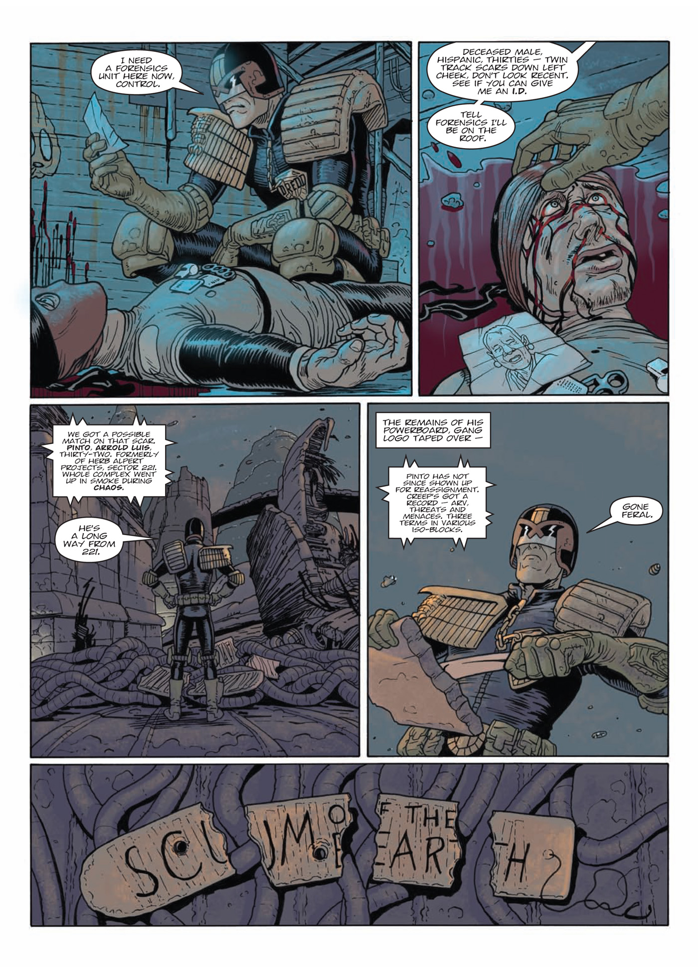 Read online Judge Dredd: Day of Chaos: Fallout comic -  Issue # TPB (Part 2) - 86