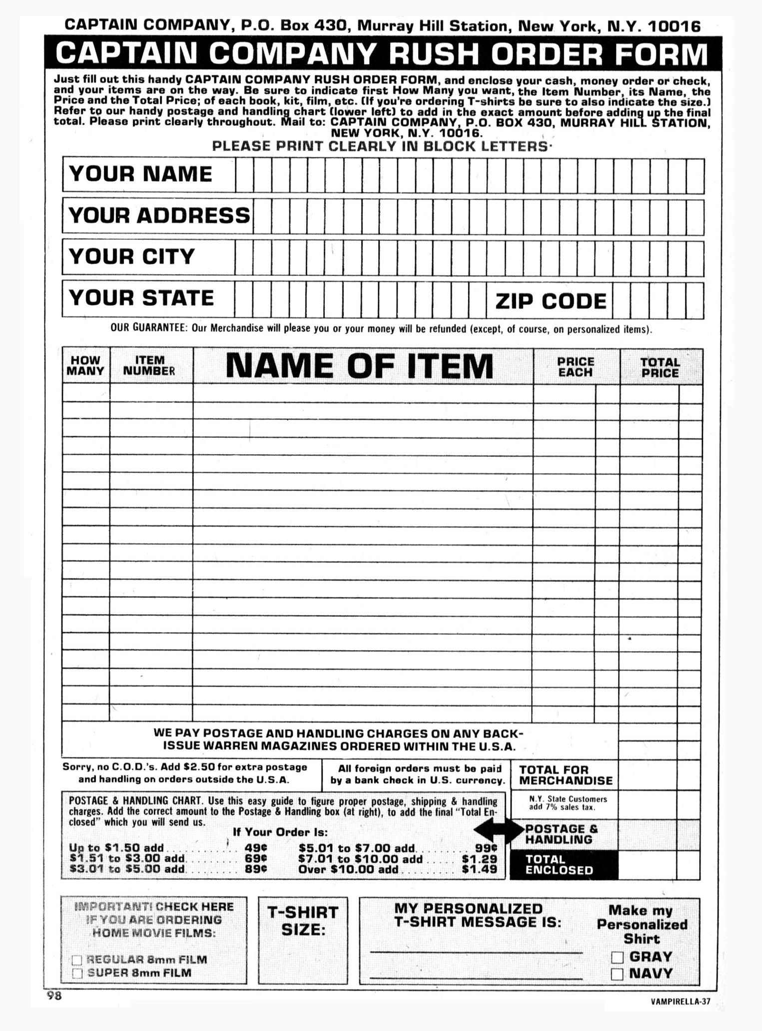 Read online Vampirella (1969) comic -  Issue #37 - 98