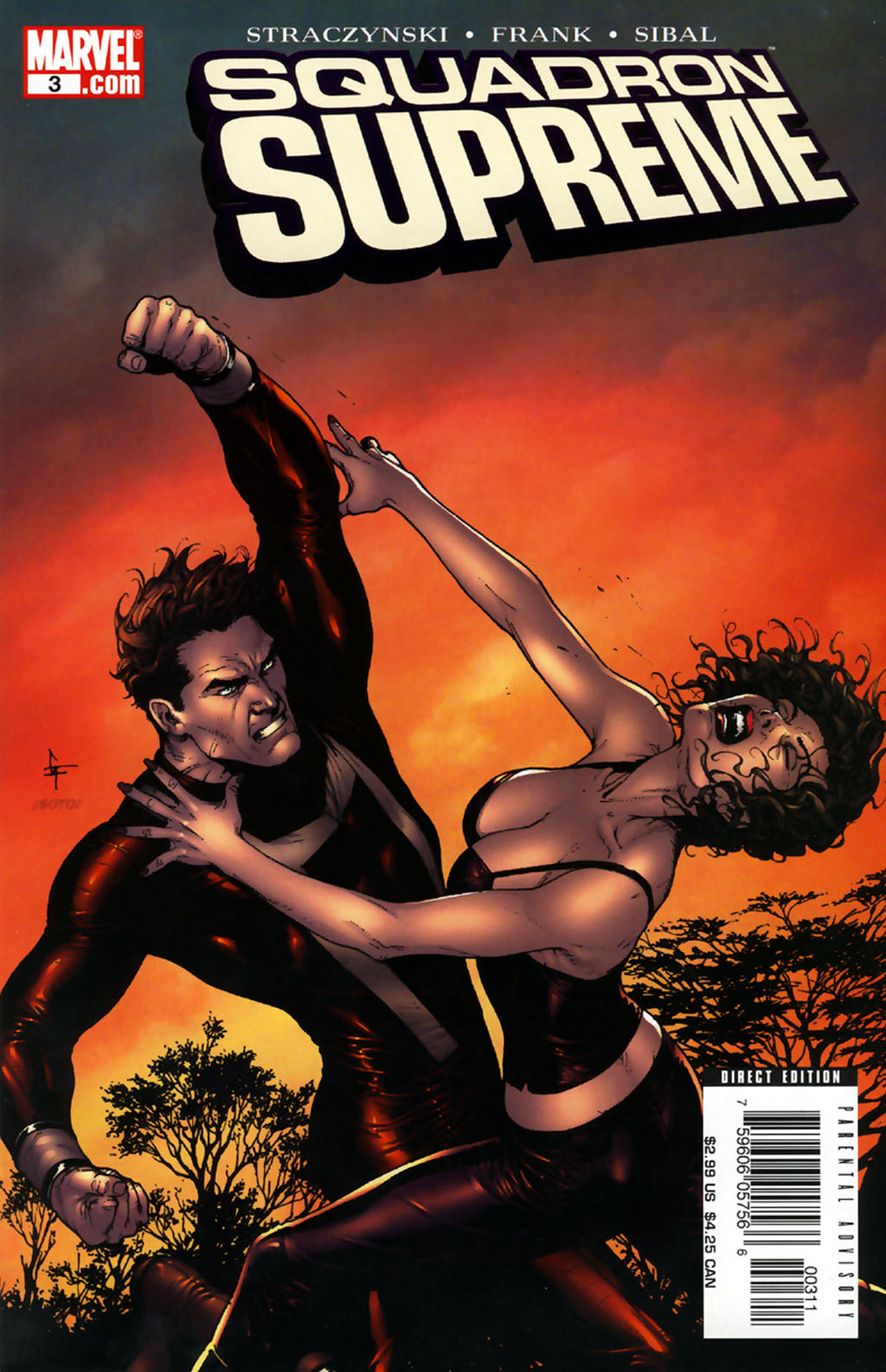 Read online Squadron Supreme (2006) comic -  Issue #3 - 1