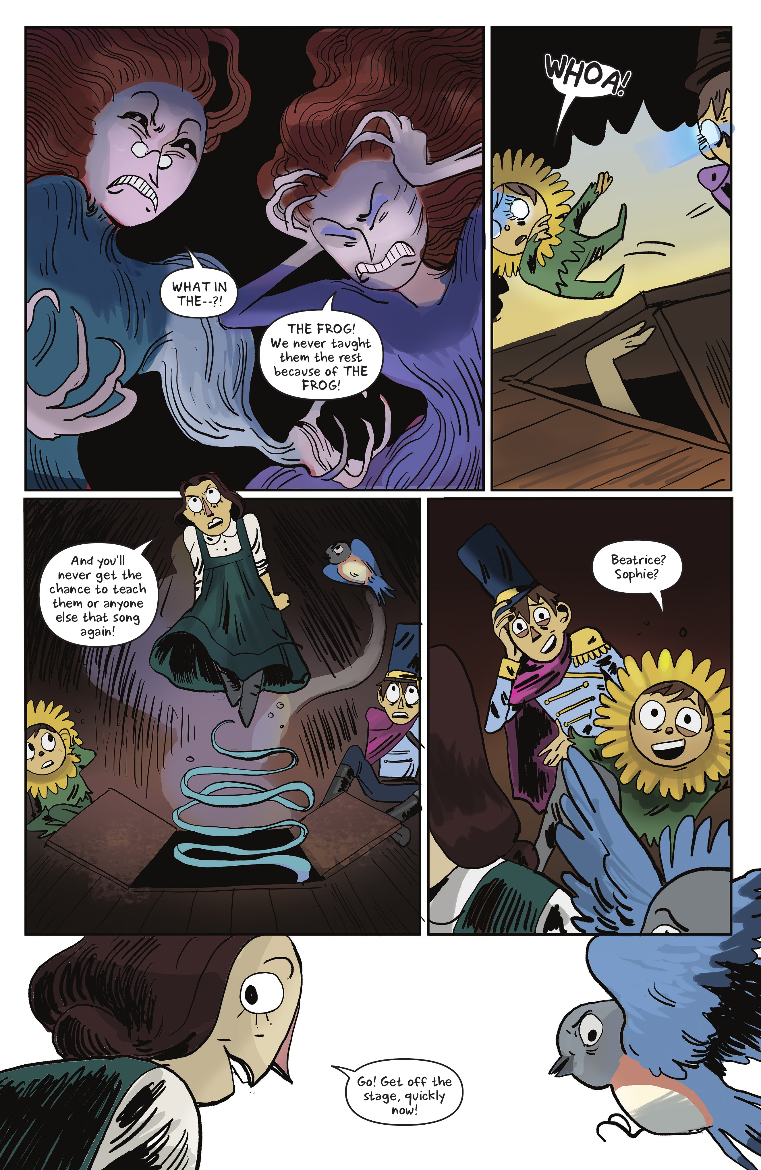 Read online Over the Garden Wall: Soulful Symphonies comic -  Issue # TPB - 106