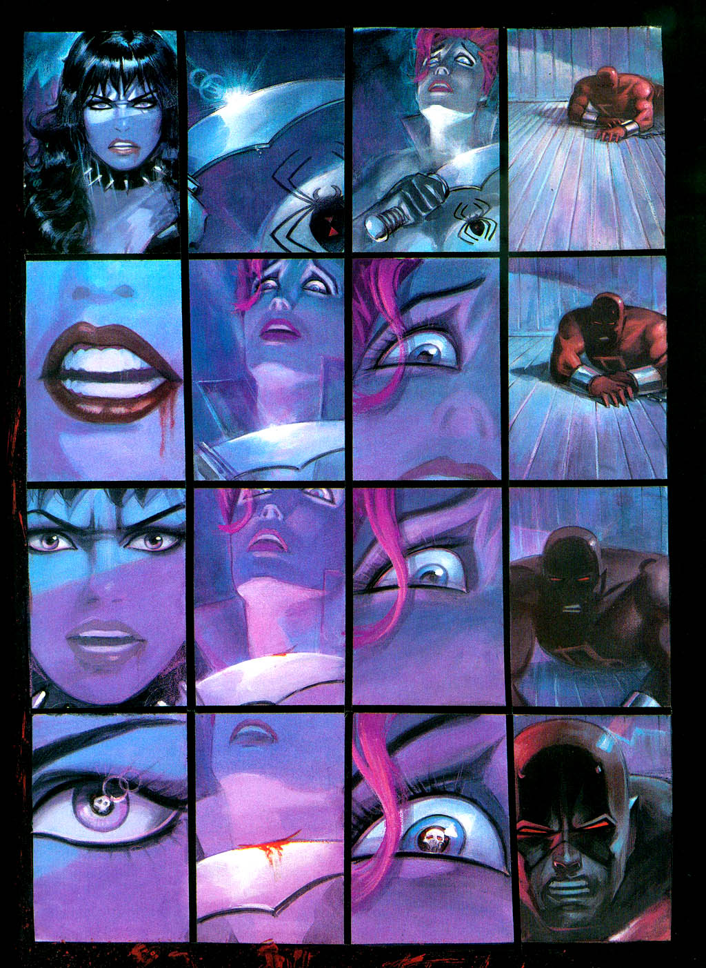 Read online Marvel Graphic Novel comic -  Issue #75 - Daredevil Black Widow - Abattoir - 56