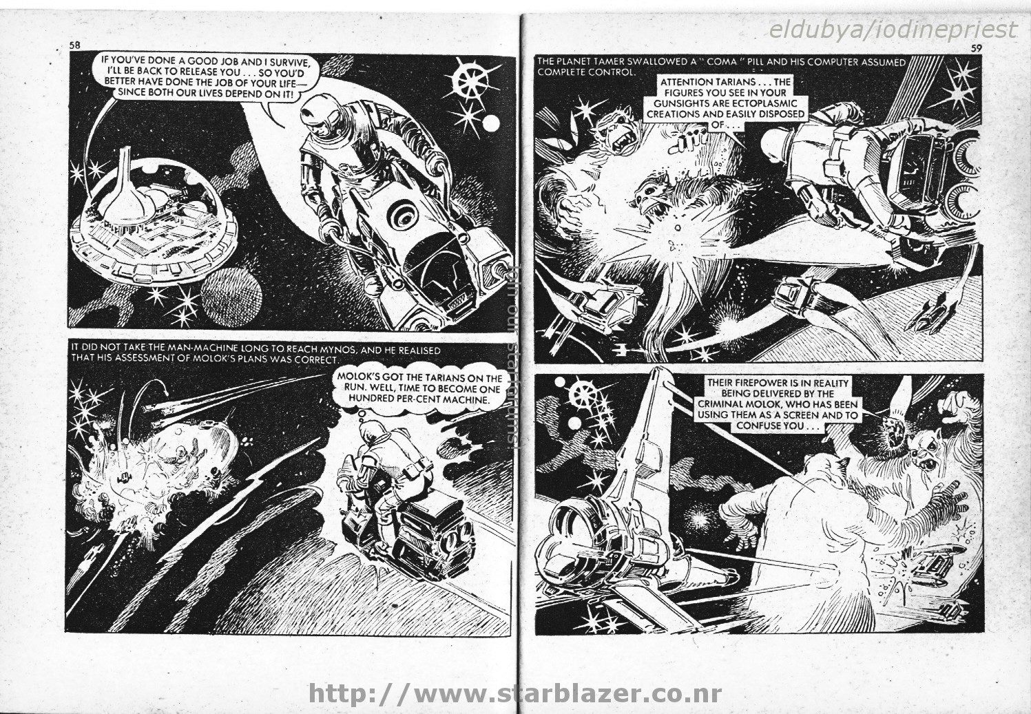 Read online Starblazer comic -  Issue #57 - 31