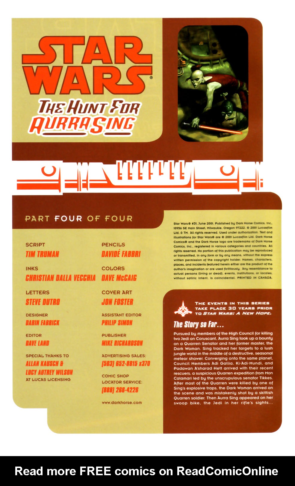Read online Star Wars (1998) comic -  Issue #31 - 2