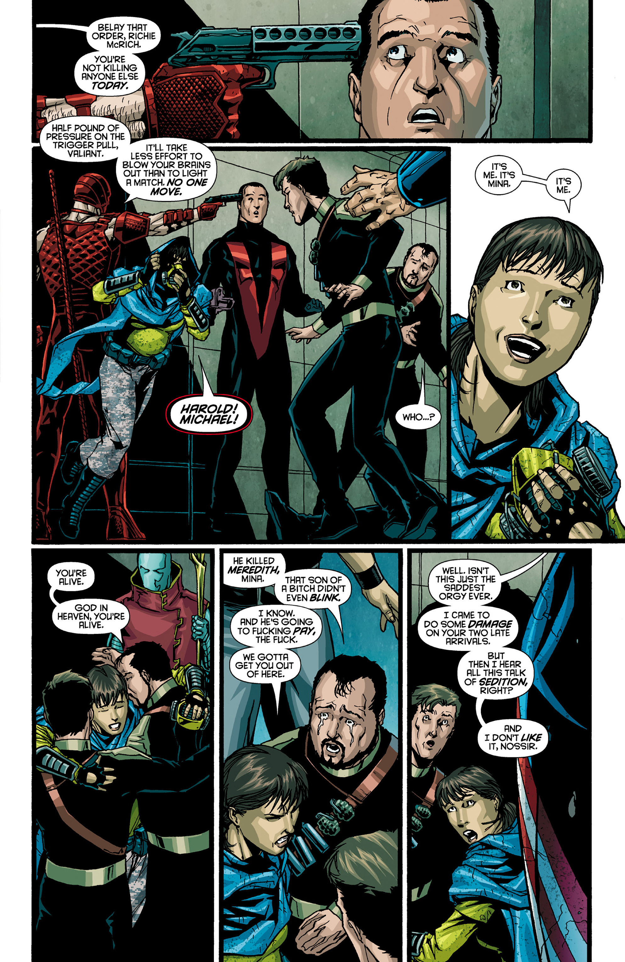 Read online Leaving Megalopolis: Surviving Megalopolis comic -  Issue #5 - 22