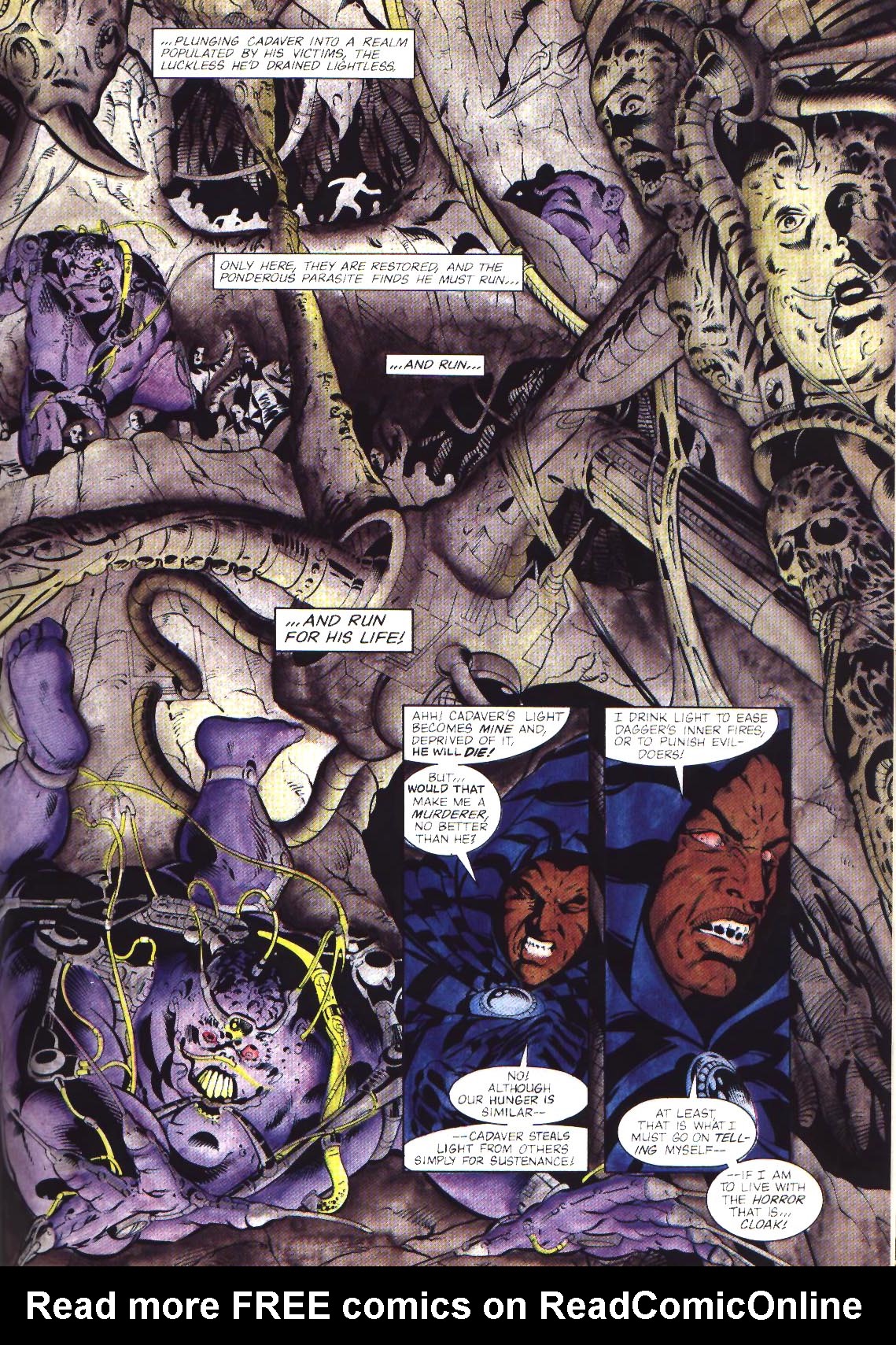 Read online Marvel Graphic Novel comic -  Issue #56 - Cloak & Dagger and Power Pack - 58