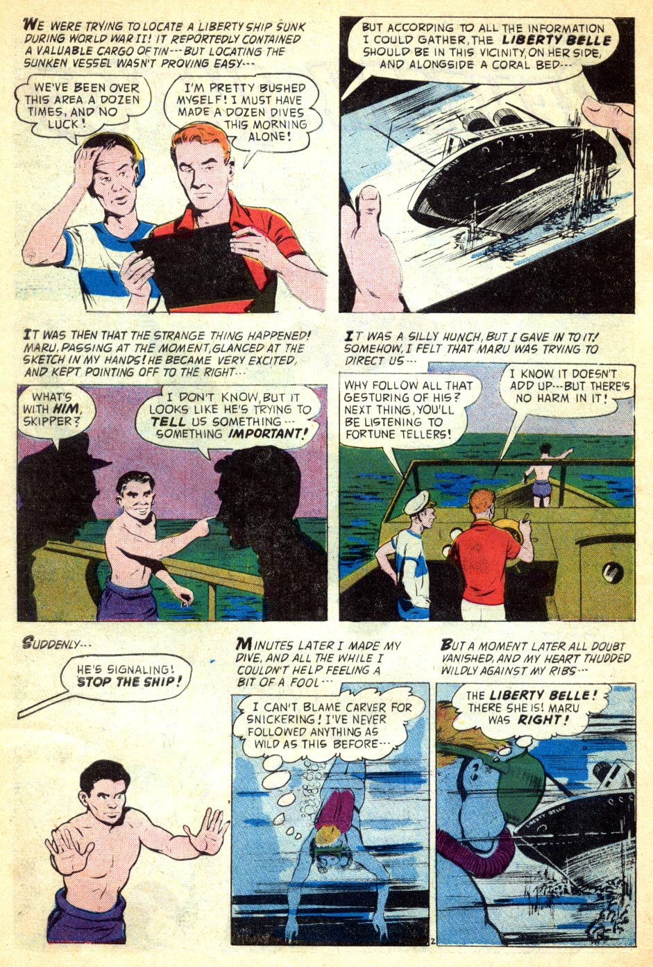 Read online Adventures Into The Unknown comic -  Issue #105 - 30