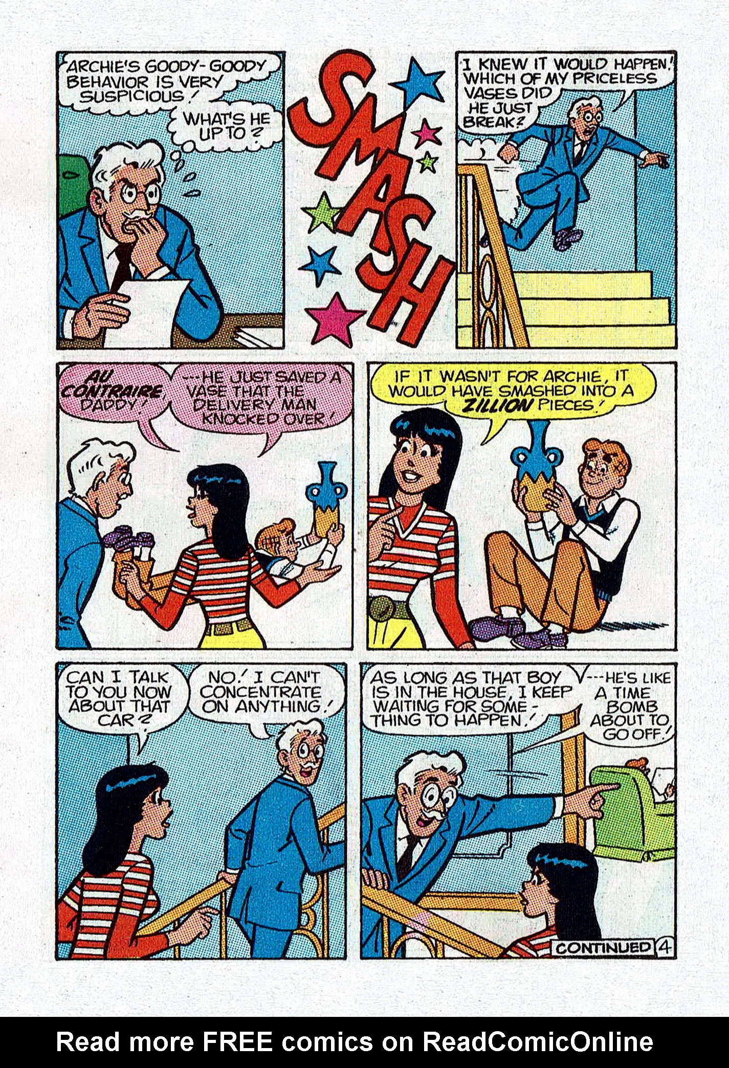 Read online Jughead Jones Comics Digest comic -  Issue #75 - 104